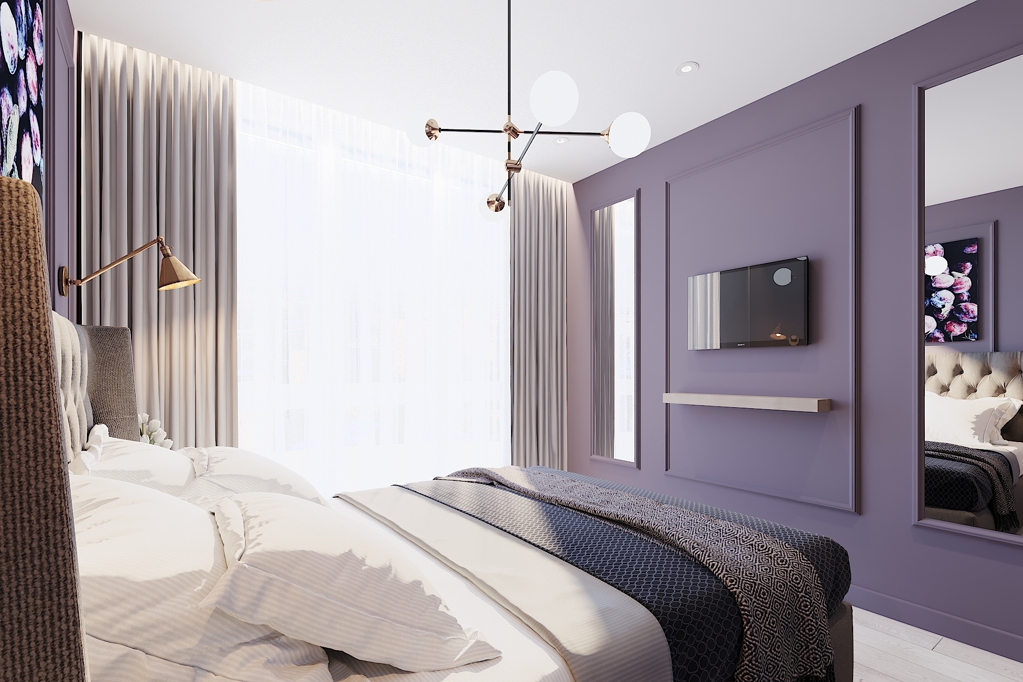 ЖК Новая Звезда. 2-к квартира. 78 м². Авторский дизайн интерьера