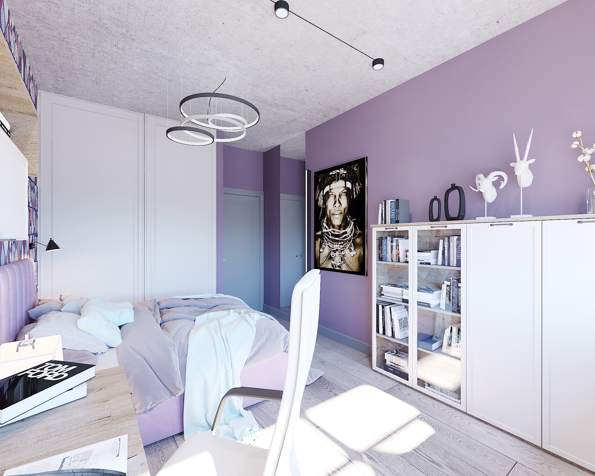 ЖК Скандинавия. 4-к квартира. 123 м². Авторский дизайн интерьера