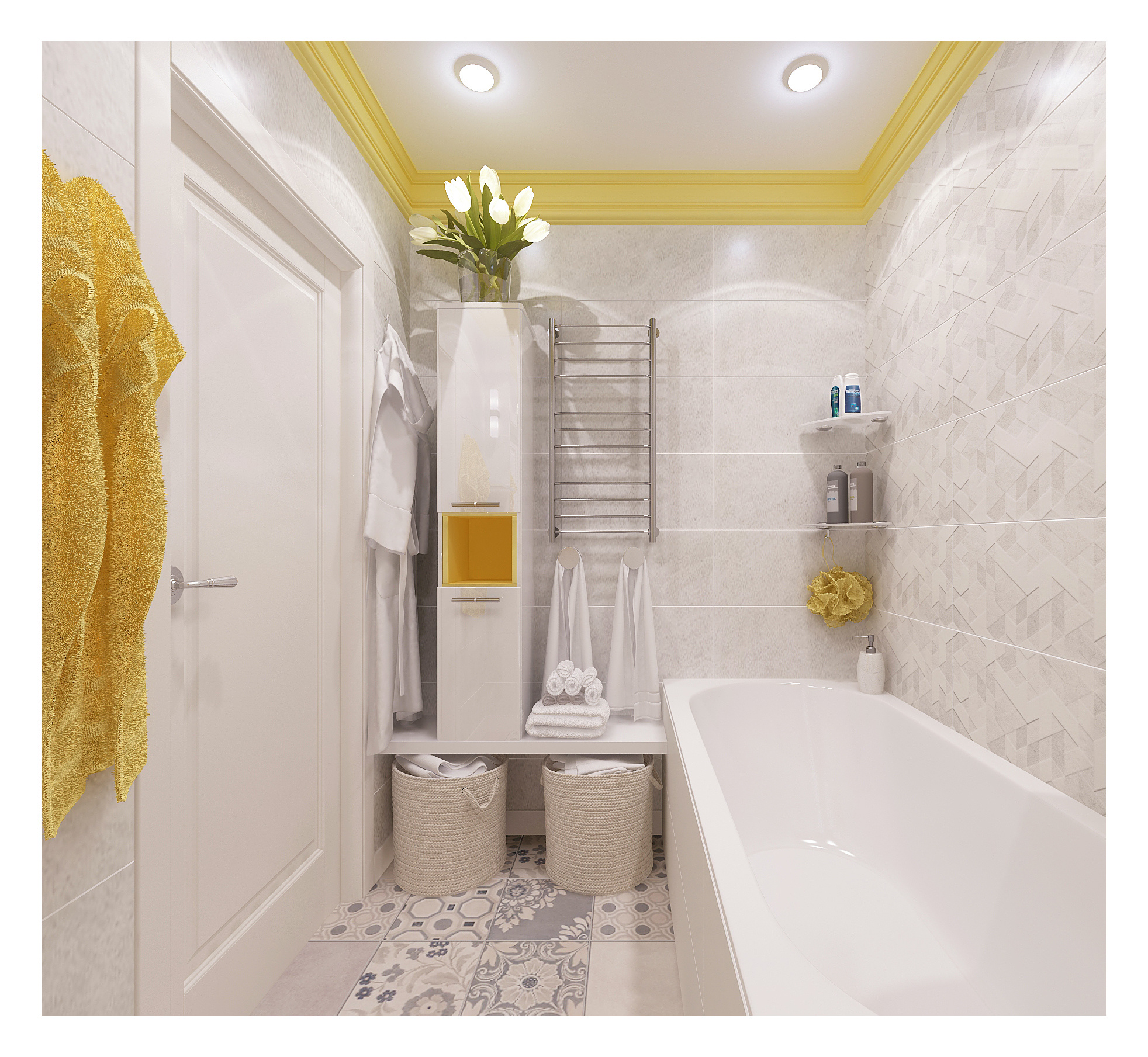 ЖК Московский. 2-к квартира. 57 м². Авторский дизайн интерьера