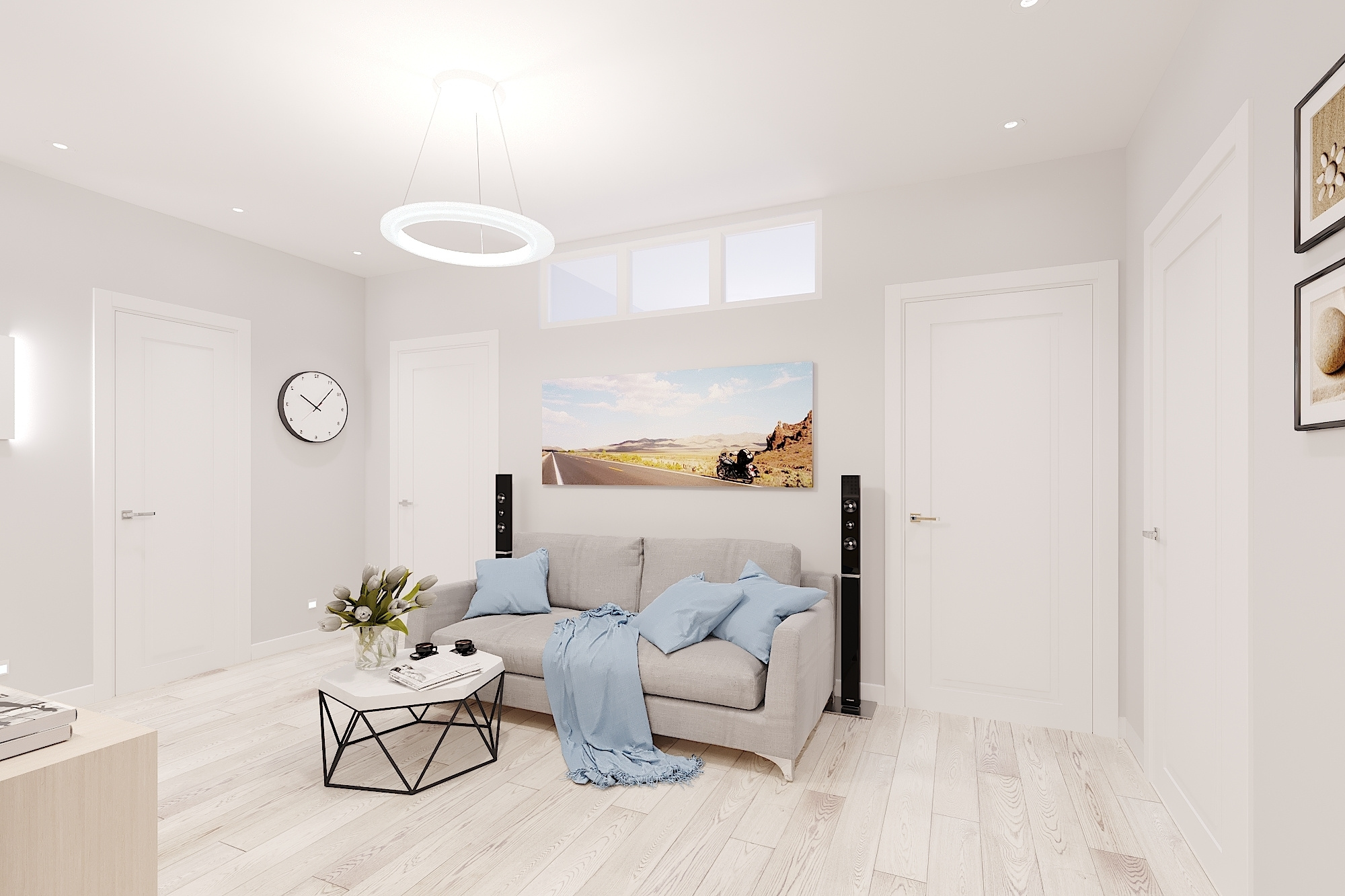 ЖК Арт. 3-к квартира. 81 м². Авторский дизайн интерьера