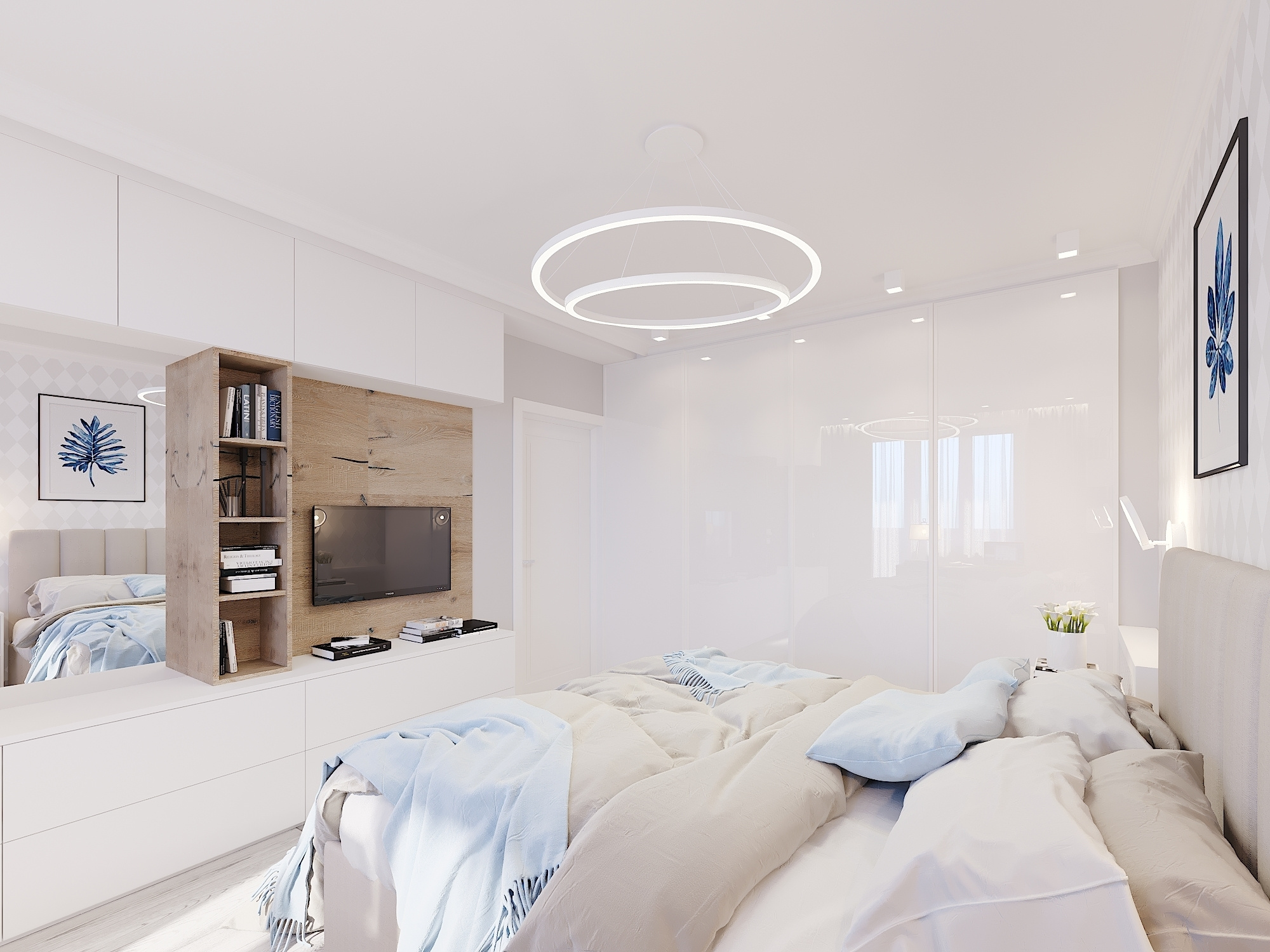 ЖК Севастопольский. 2-к квартира. 55 м². Авторский дизайн интерьера