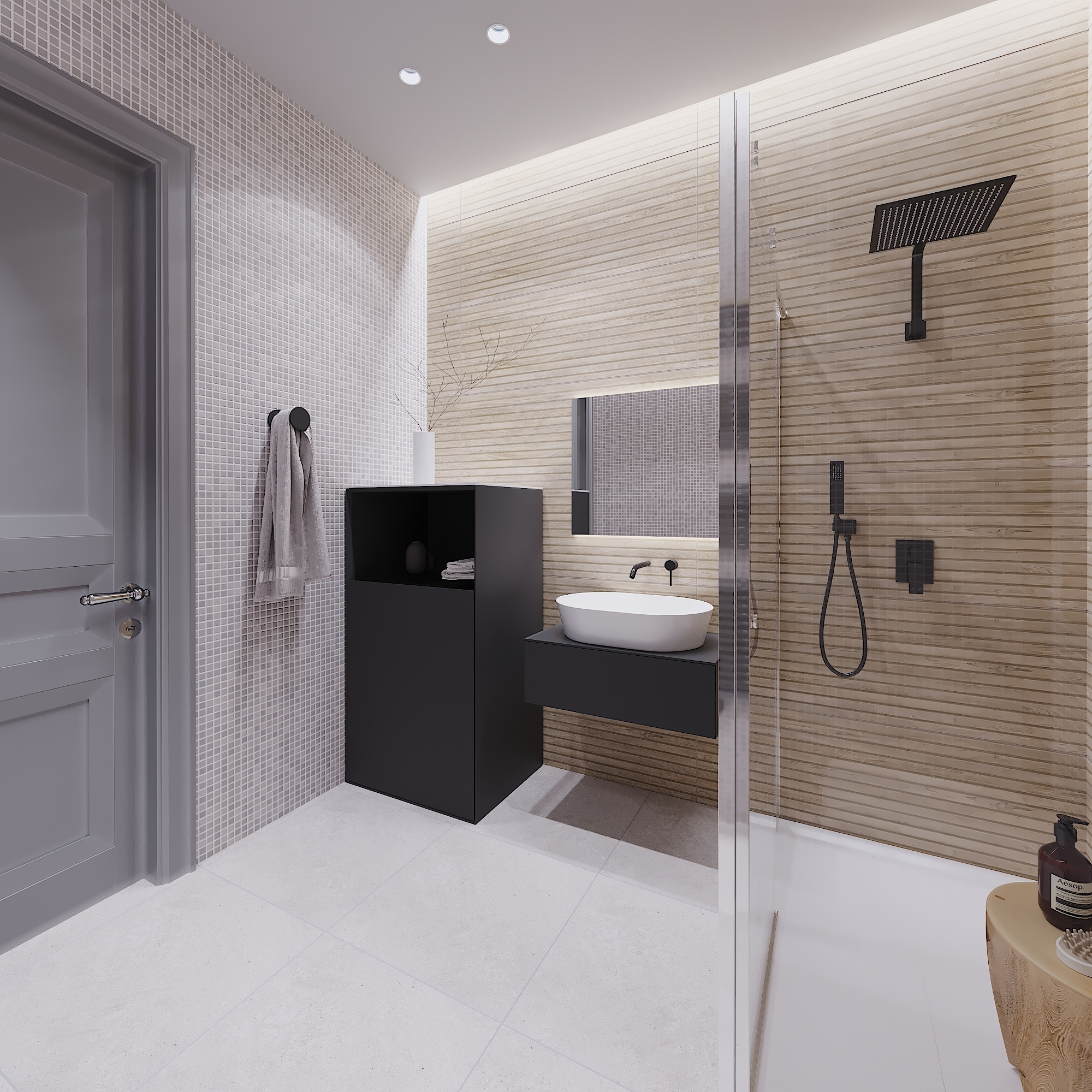 ЖК Воробьев дом. 3-к квартира. 129 м². Авторский дизайн интерьера