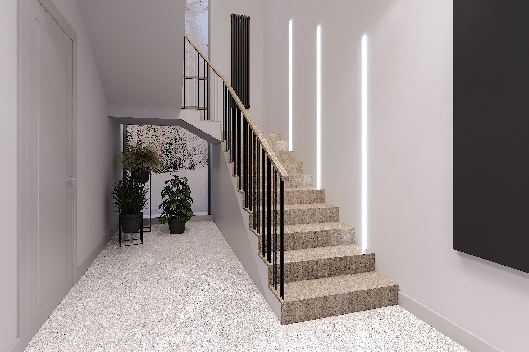 КП Руза Фэмили Парк. Загородный дом. 204 м². Авторский дизайн интерьера