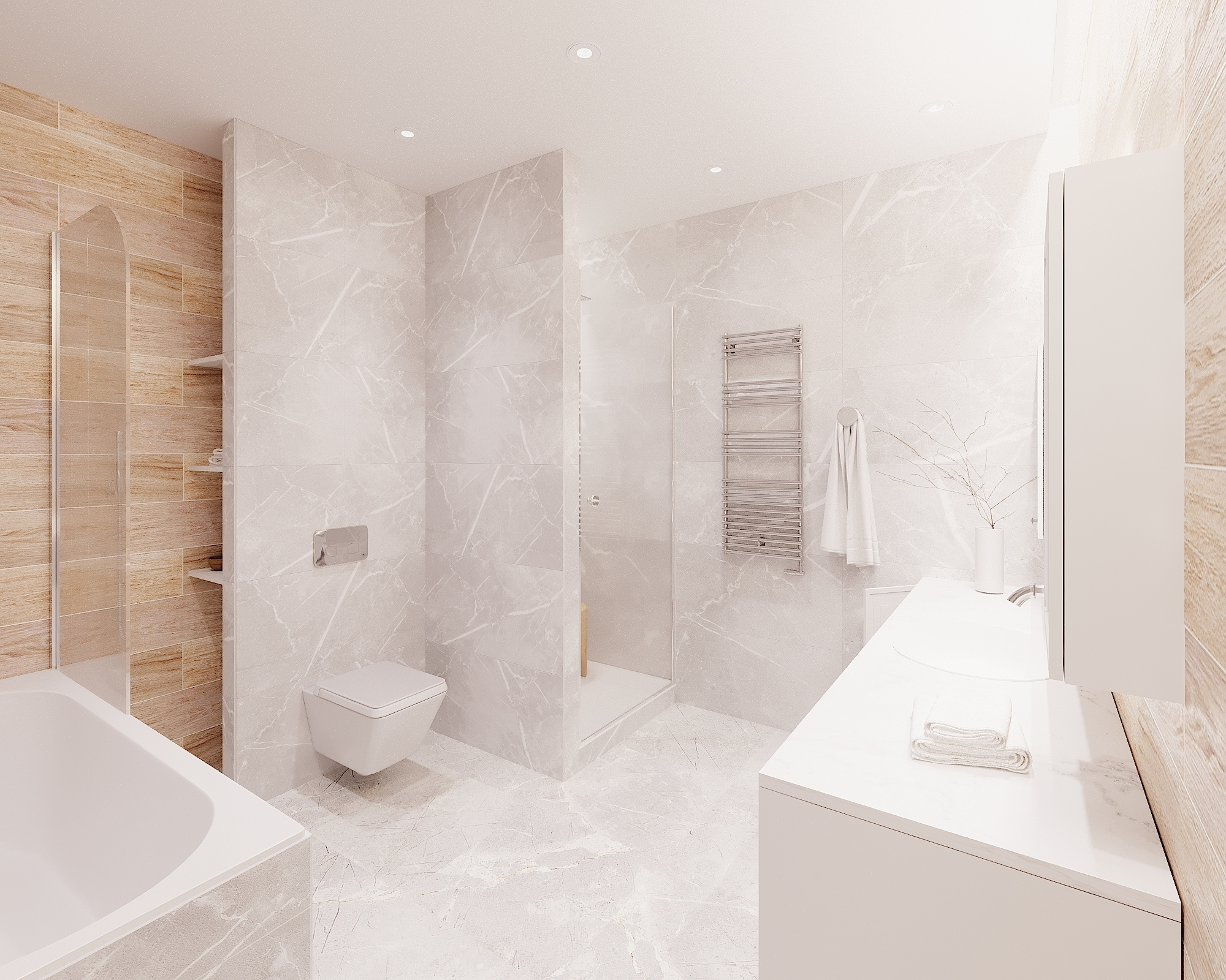 ЖК Новая Звезда. 2-к квартира. 78 м². Авторский дизайн интерьера