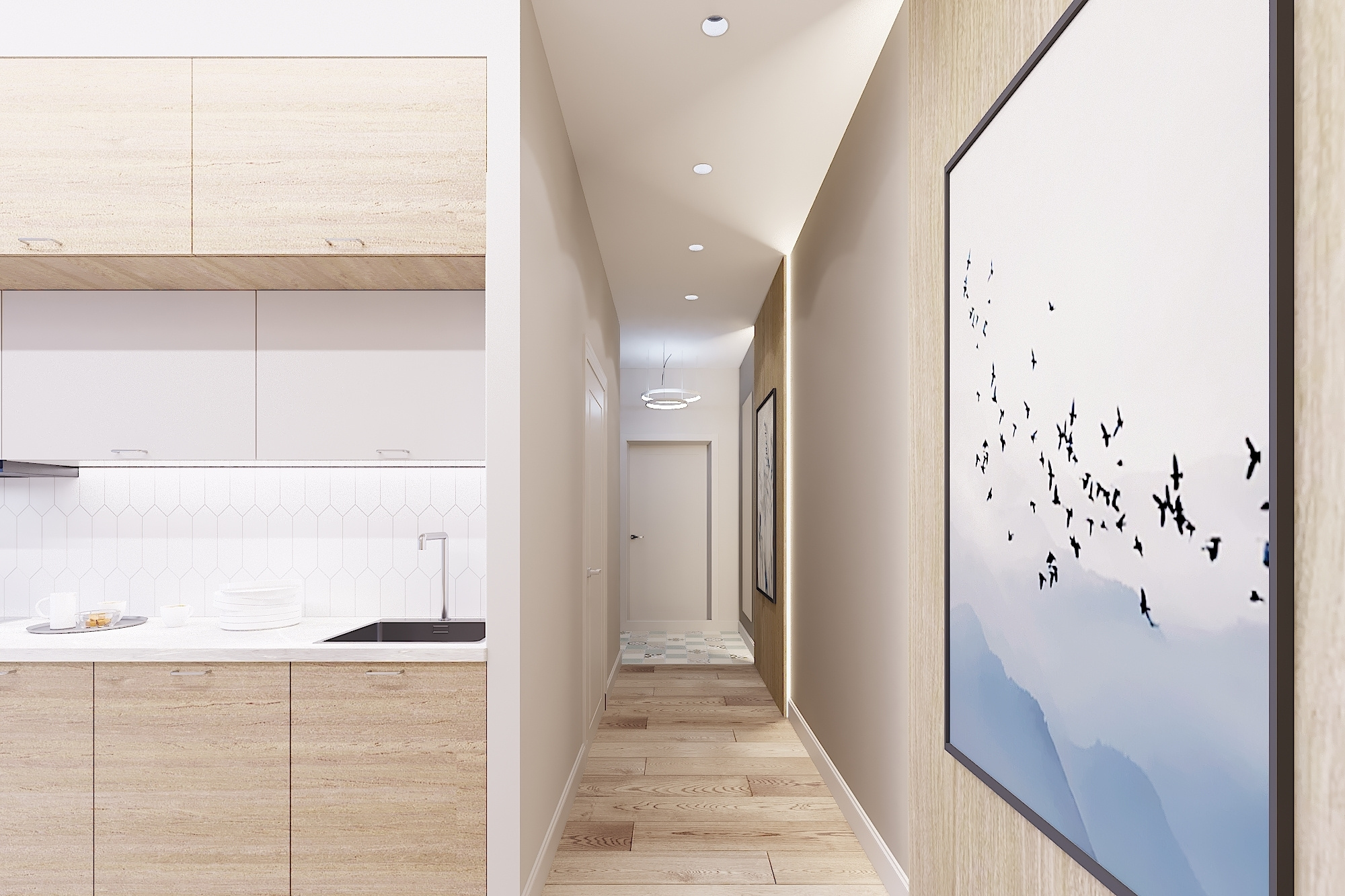 ЖК Велтон Парк. 3-к квартира. 93 м². Авторский дизайн интерьера