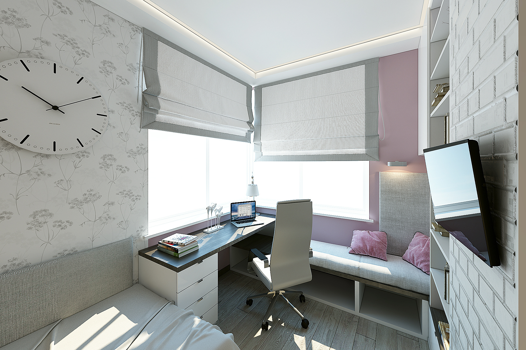 ЖК Триколор. 3-к квартира. 115 м². Авторский дизайн интерьера