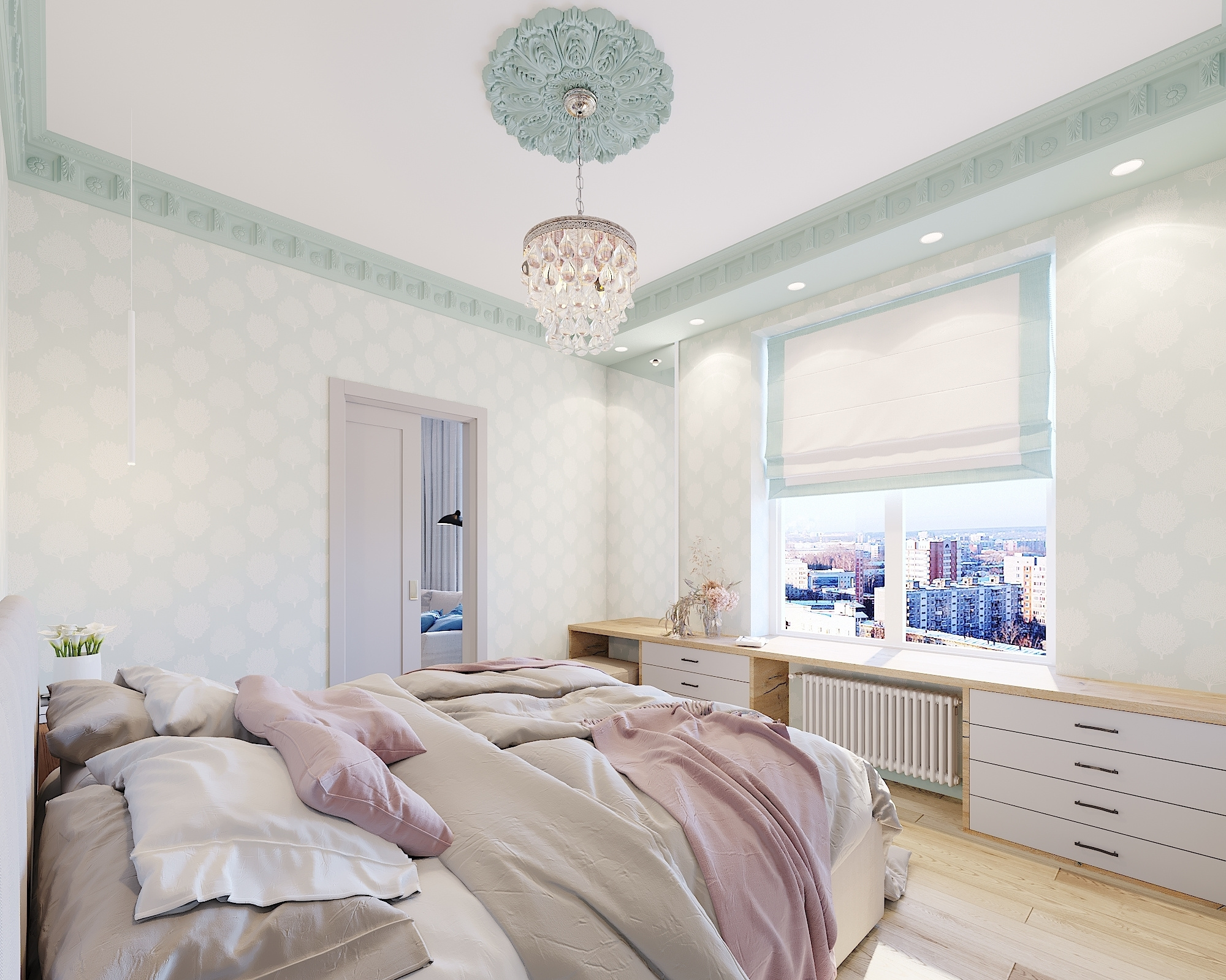 ЖК Рассказово. 2-к квартира. 70 м². Авторский дизайн интерьера