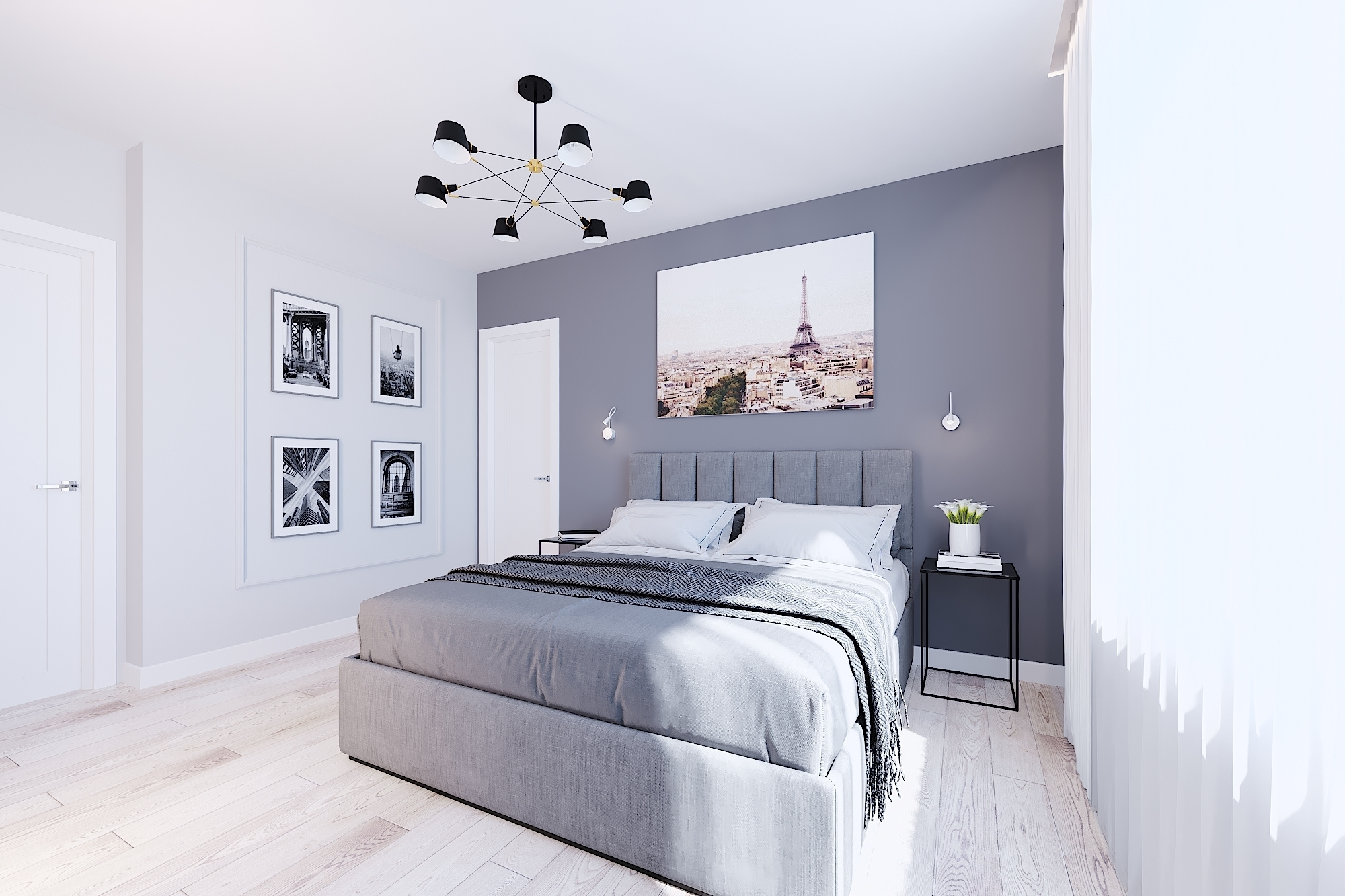 ЖК Арт. 3-к квартира. 81 м². Авторский дизайн интерьера