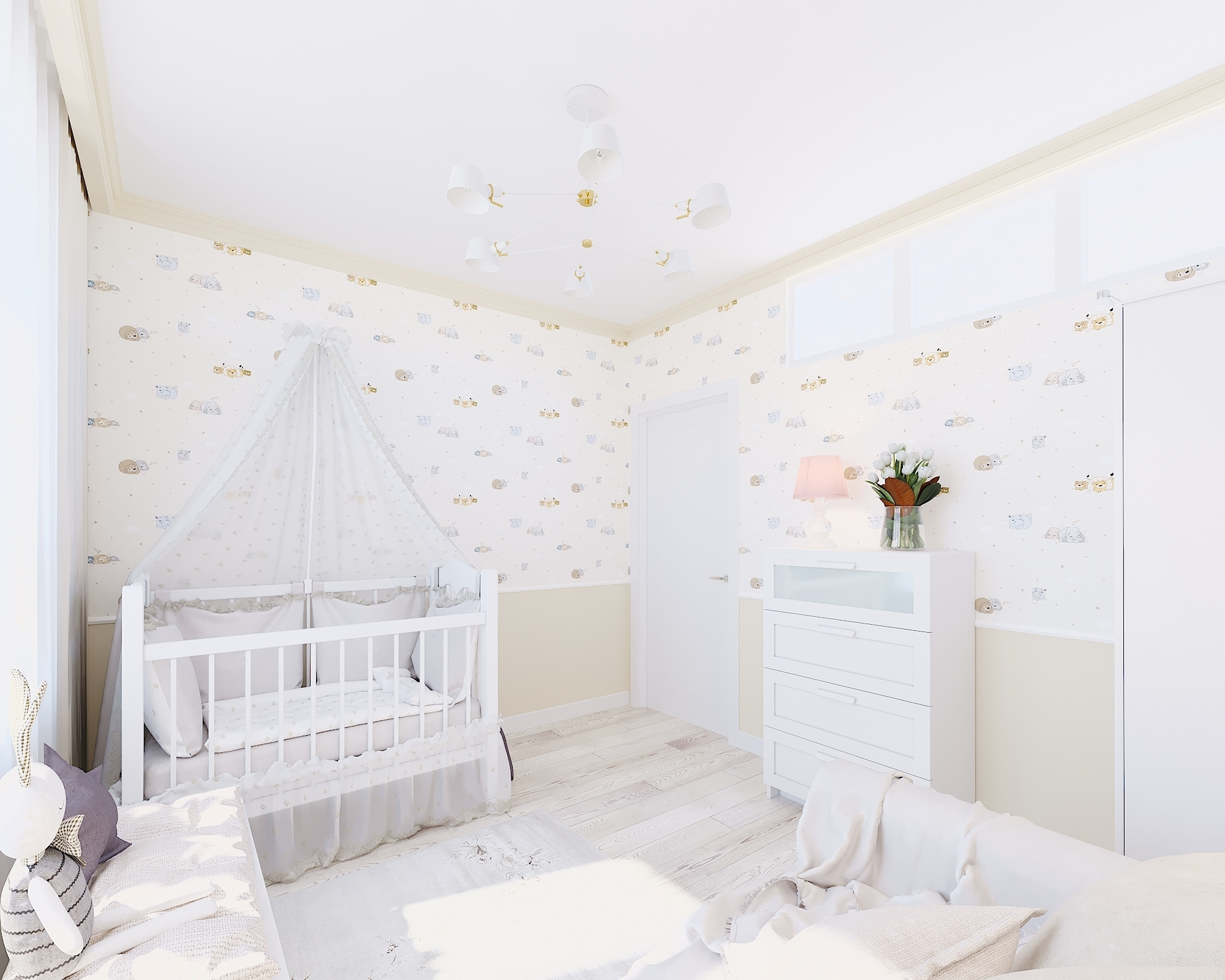 ЖК Арт. 3-к квартира. 81 м². Авторский дизайн интерьера