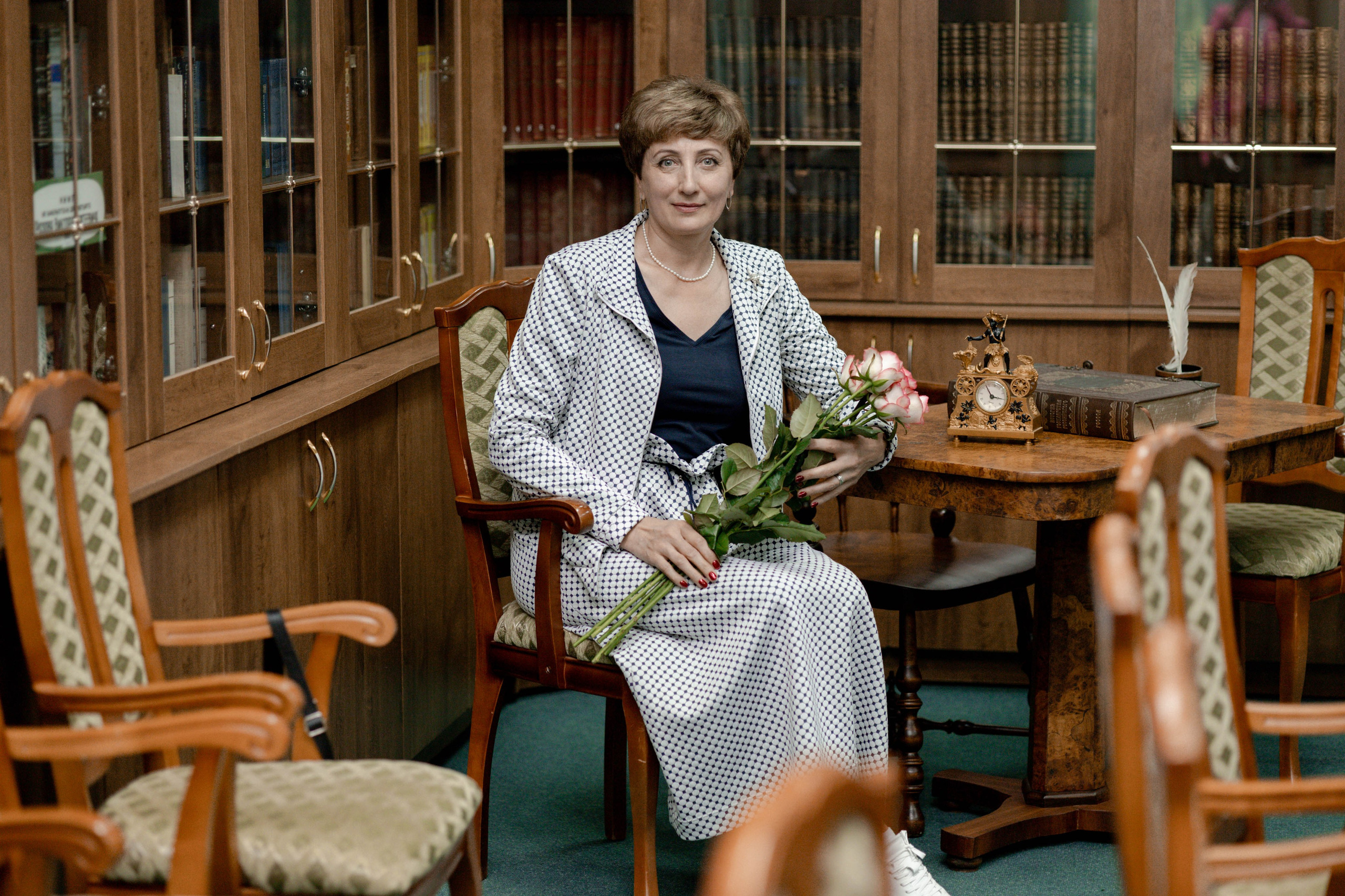 Награждение шахматной федерации