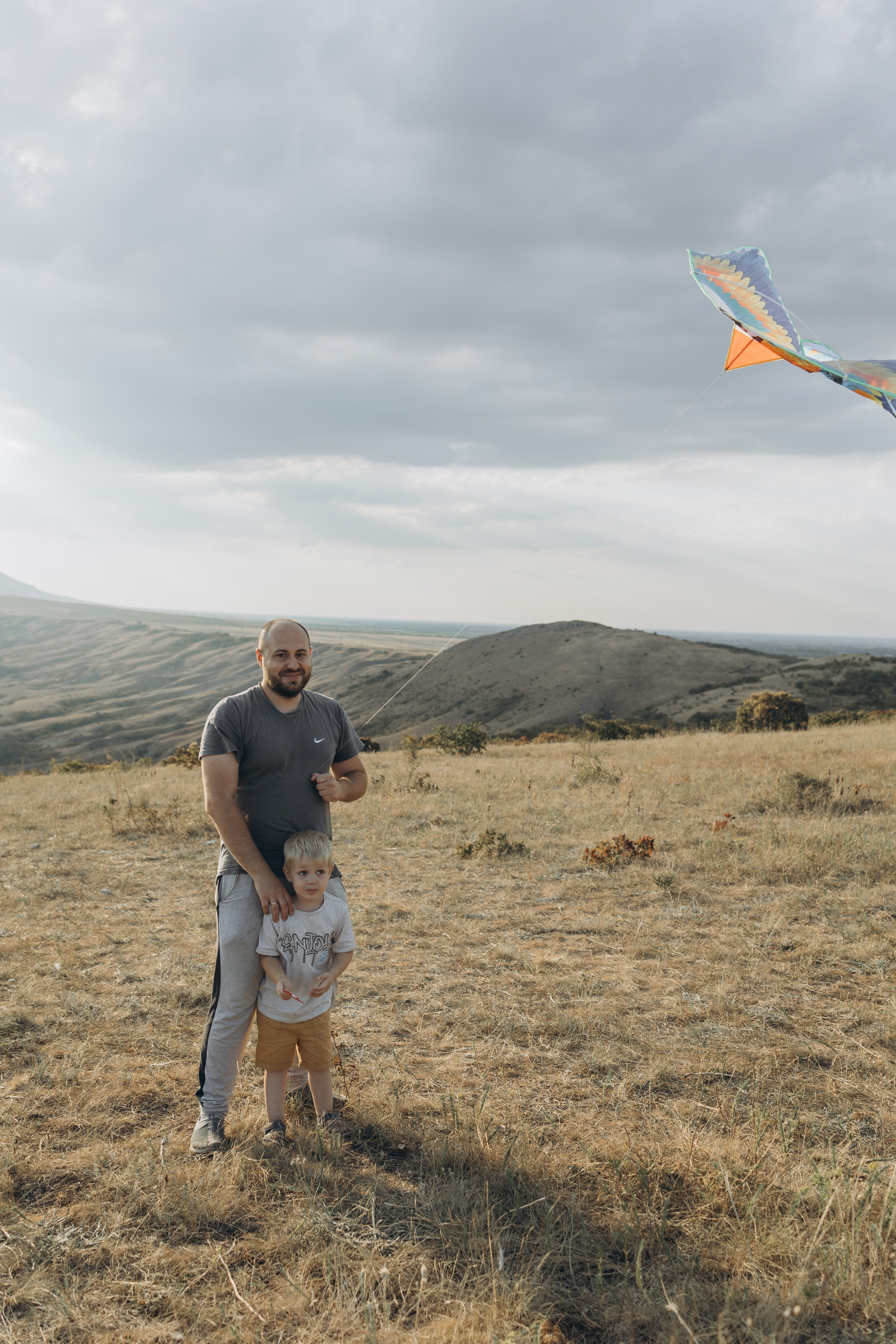 Воздушный змей. Семейный фотограф в Москве Виктория Ястребинская