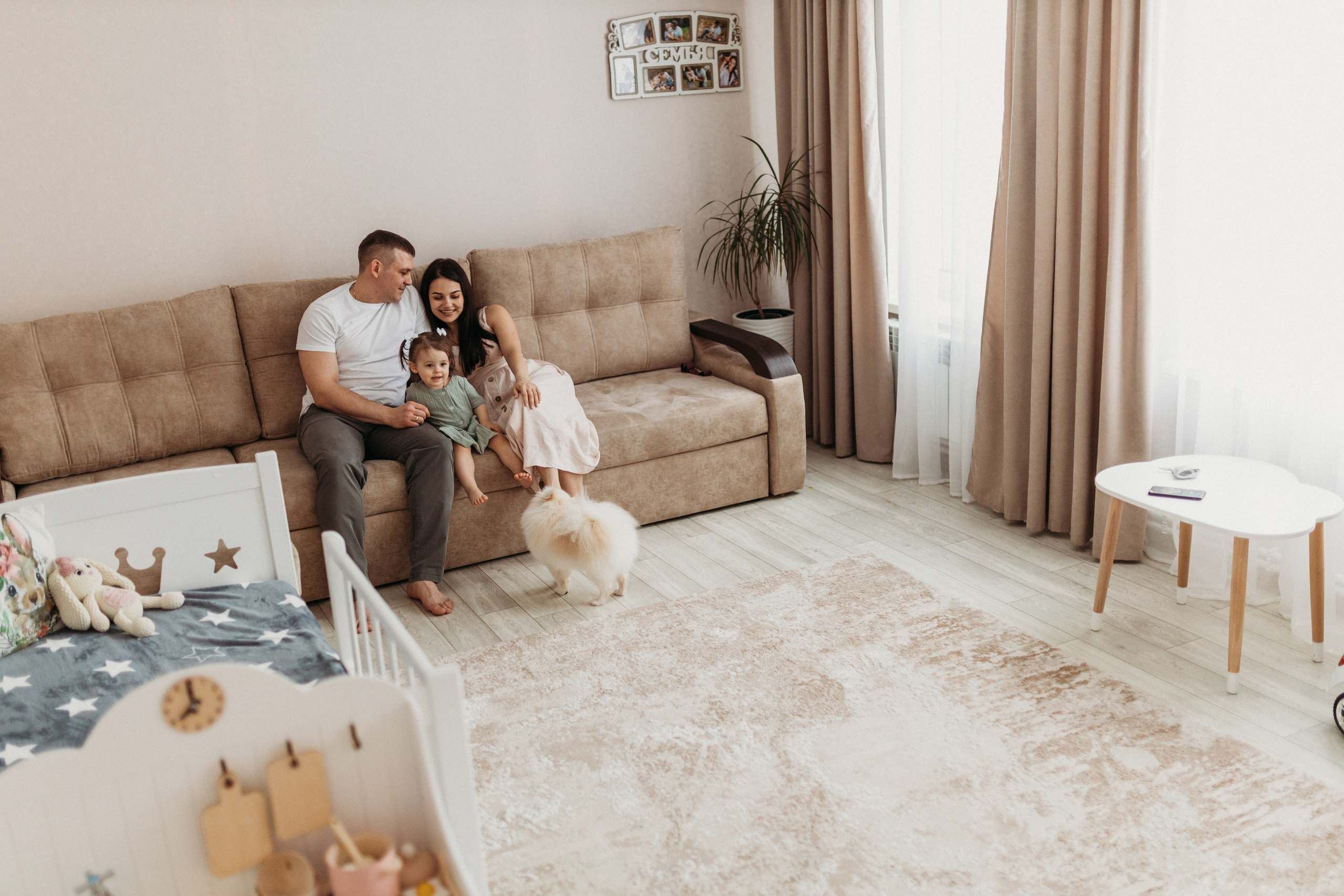 Домашняя фотосессия День Рождения Василисы. Фотограф Тверь. Свадебные, семейные, индивидуальные фотосессии