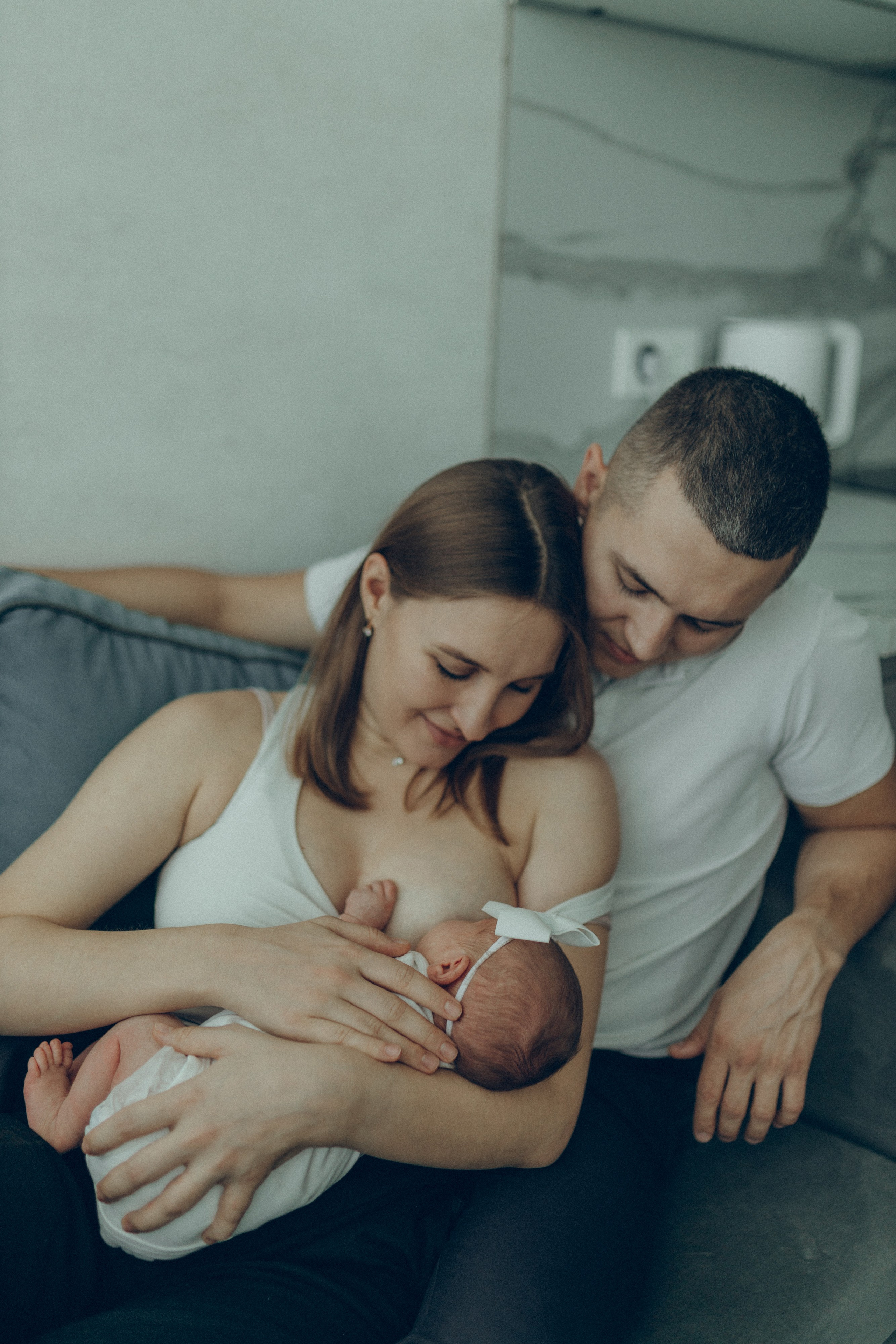 Рита, Коля и Василиса. Семейный фотограф и фотограф на роды в Ростове-на-Дону Мухина Виктория