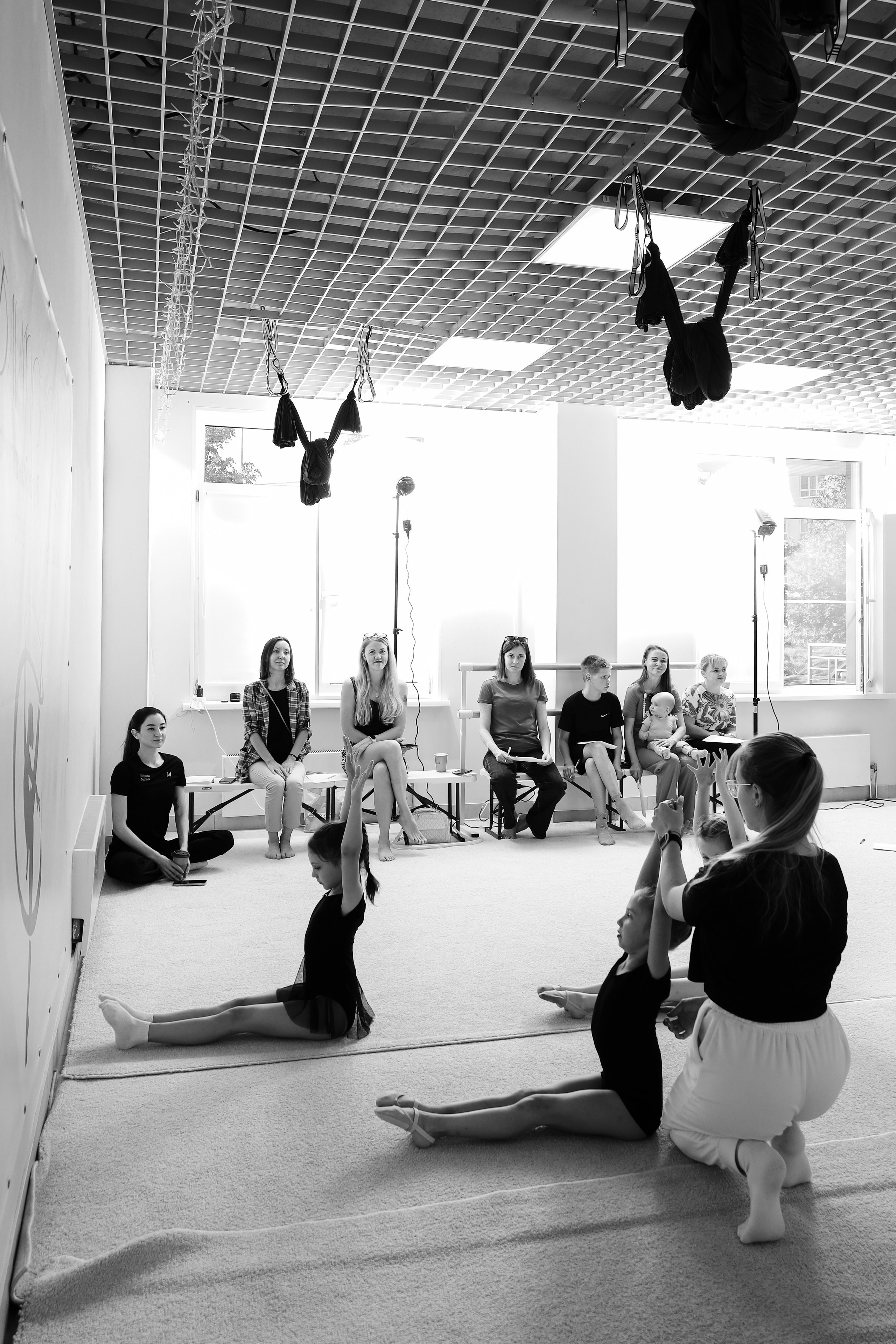 Открытый урок гимнастика. Фотограф Надршина Лилия