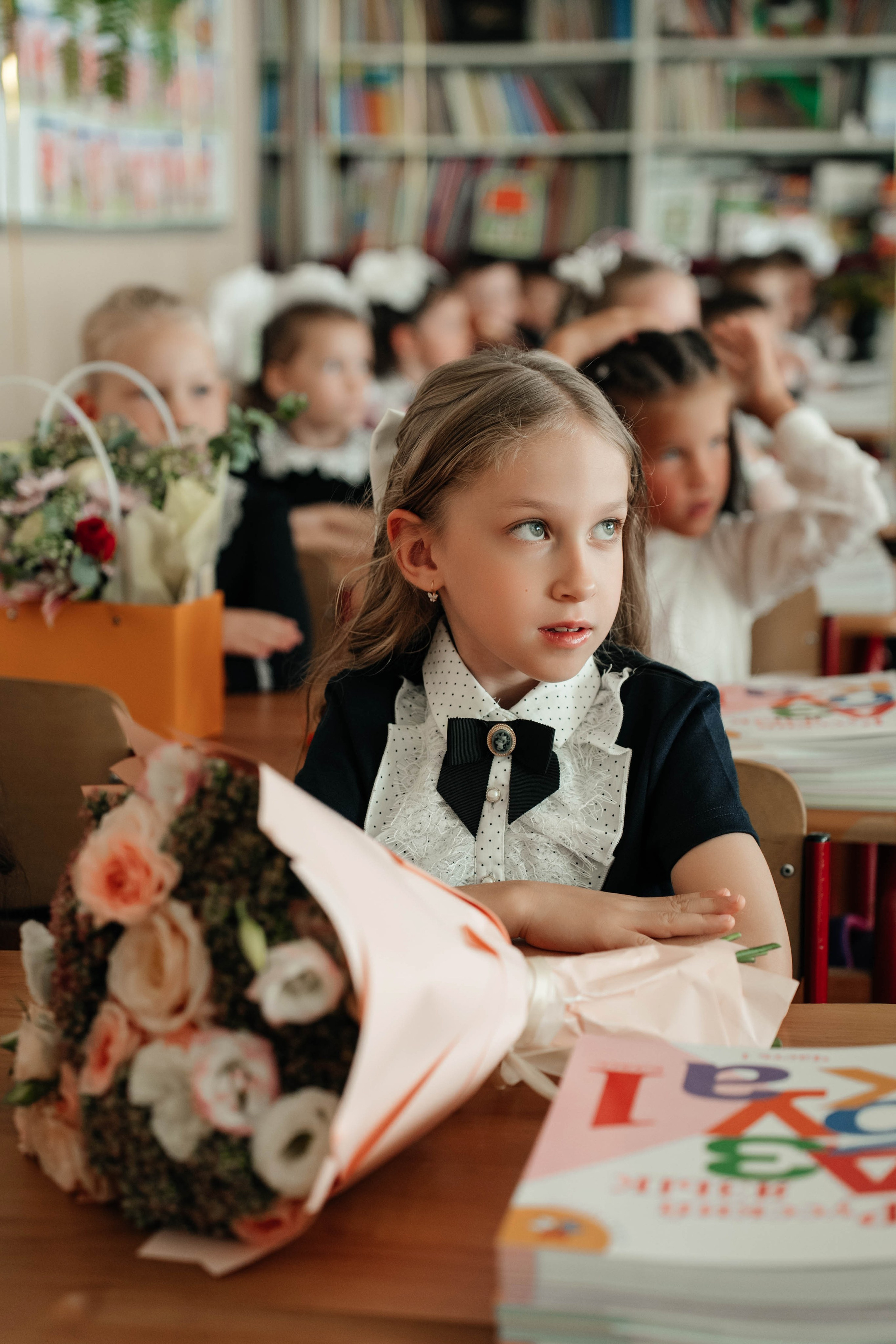 1 сентября, 1-й класс. Свадебный фотограф Москва Александра Аверкова