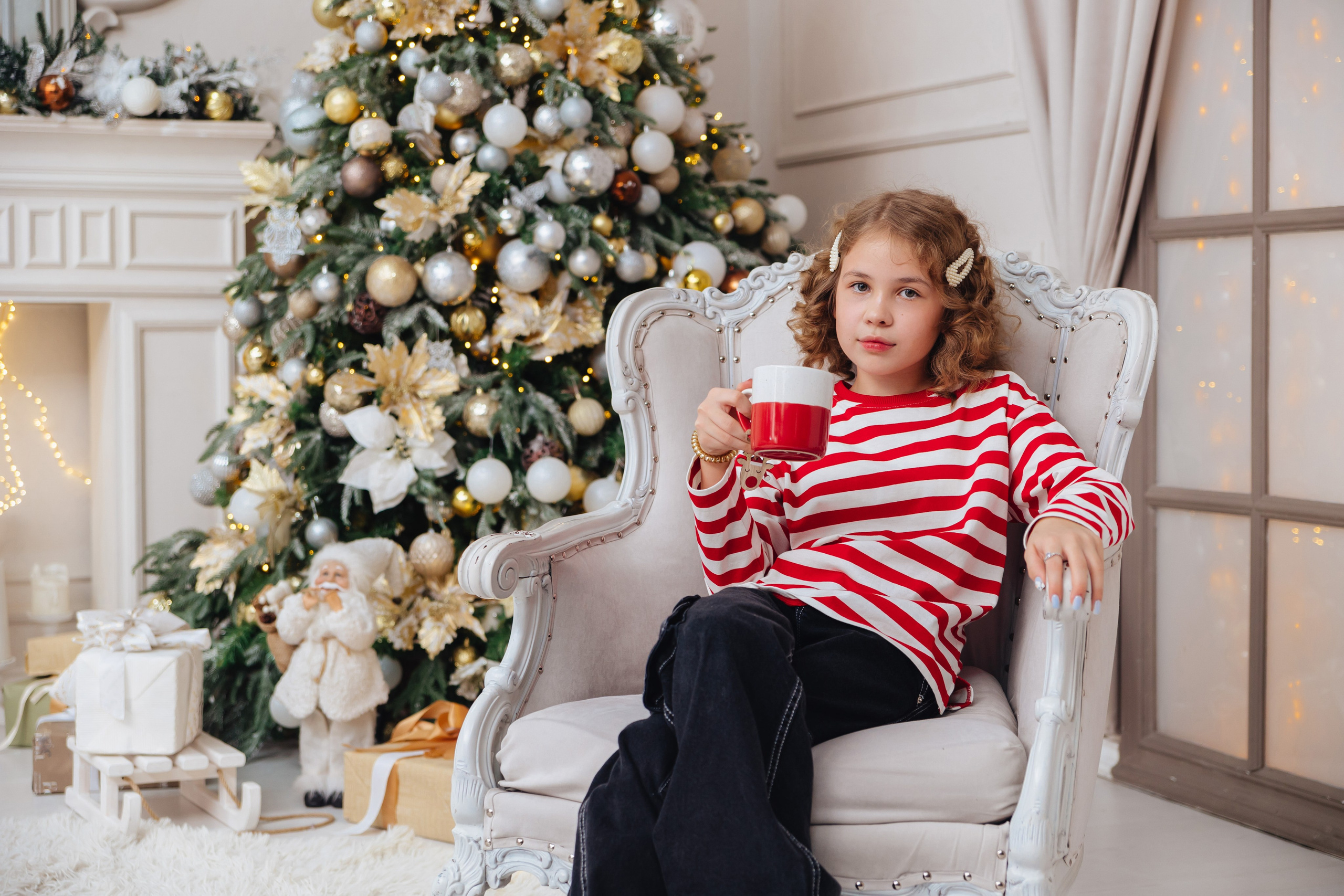 Новогодняя съёмка с одноклассницами. Свадебный, семейный фотограф, контент съёмка. Екатеринбург. Елена Граф