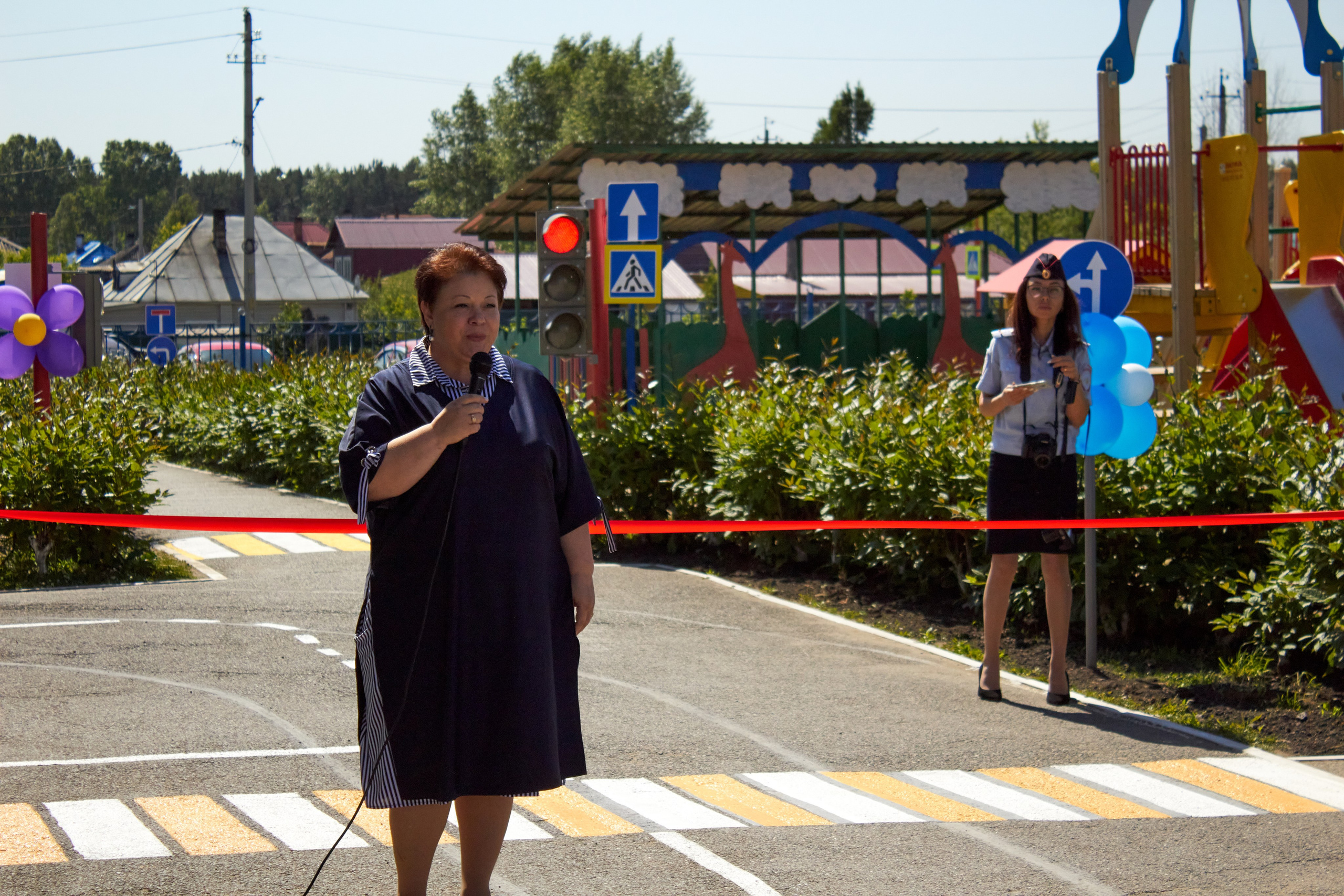 Открытие детского автогородока по безопасности дорожного движения. [fXph] Фотограф Масликов Илья. Съёмка мероприятий в Ленинске-Кузнецком