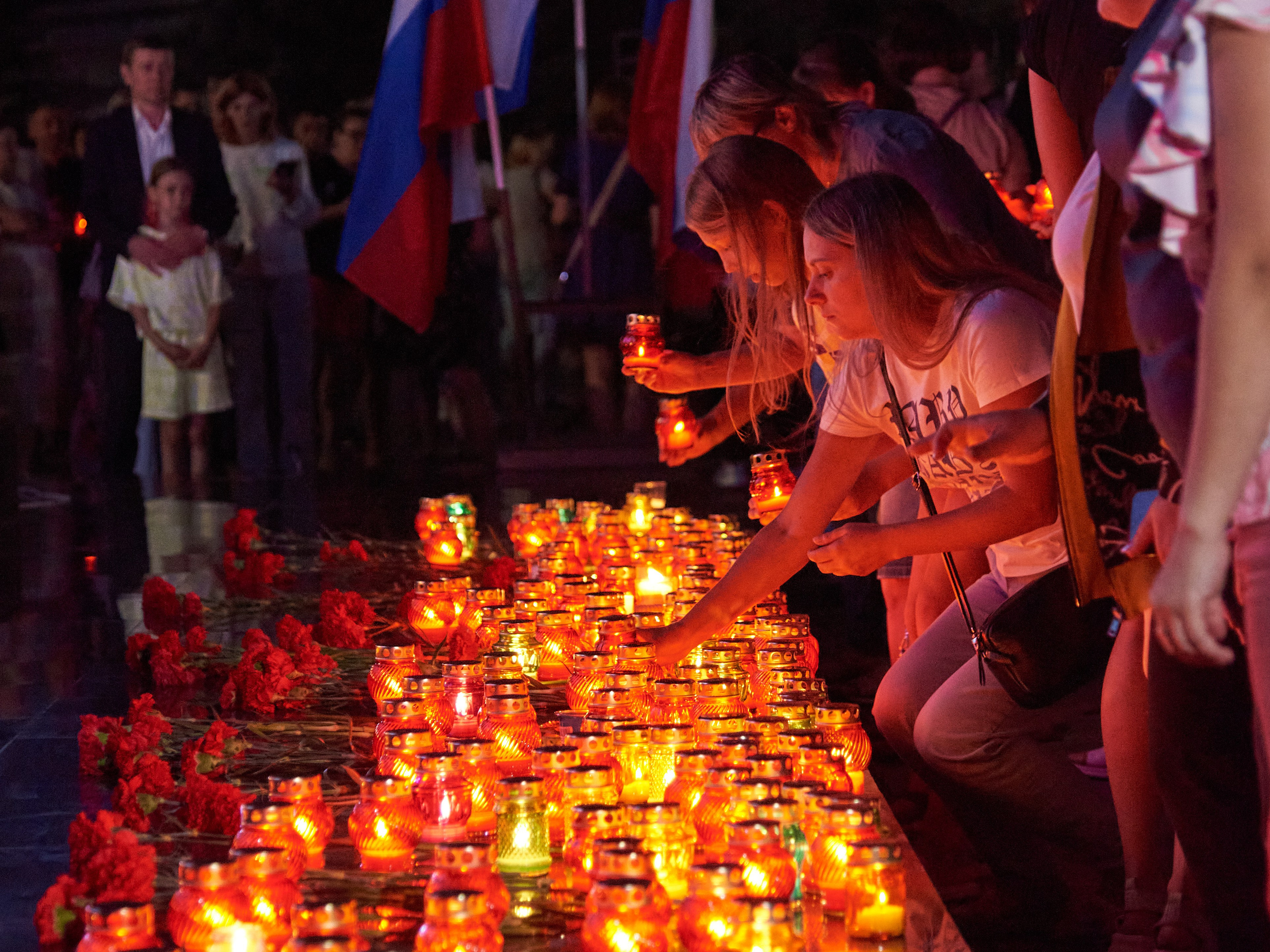Акция «Свеча памяти». [fXph] Фотограф Масликов Илья. Съёмка мероприятий в Ленинске-Кузнецком