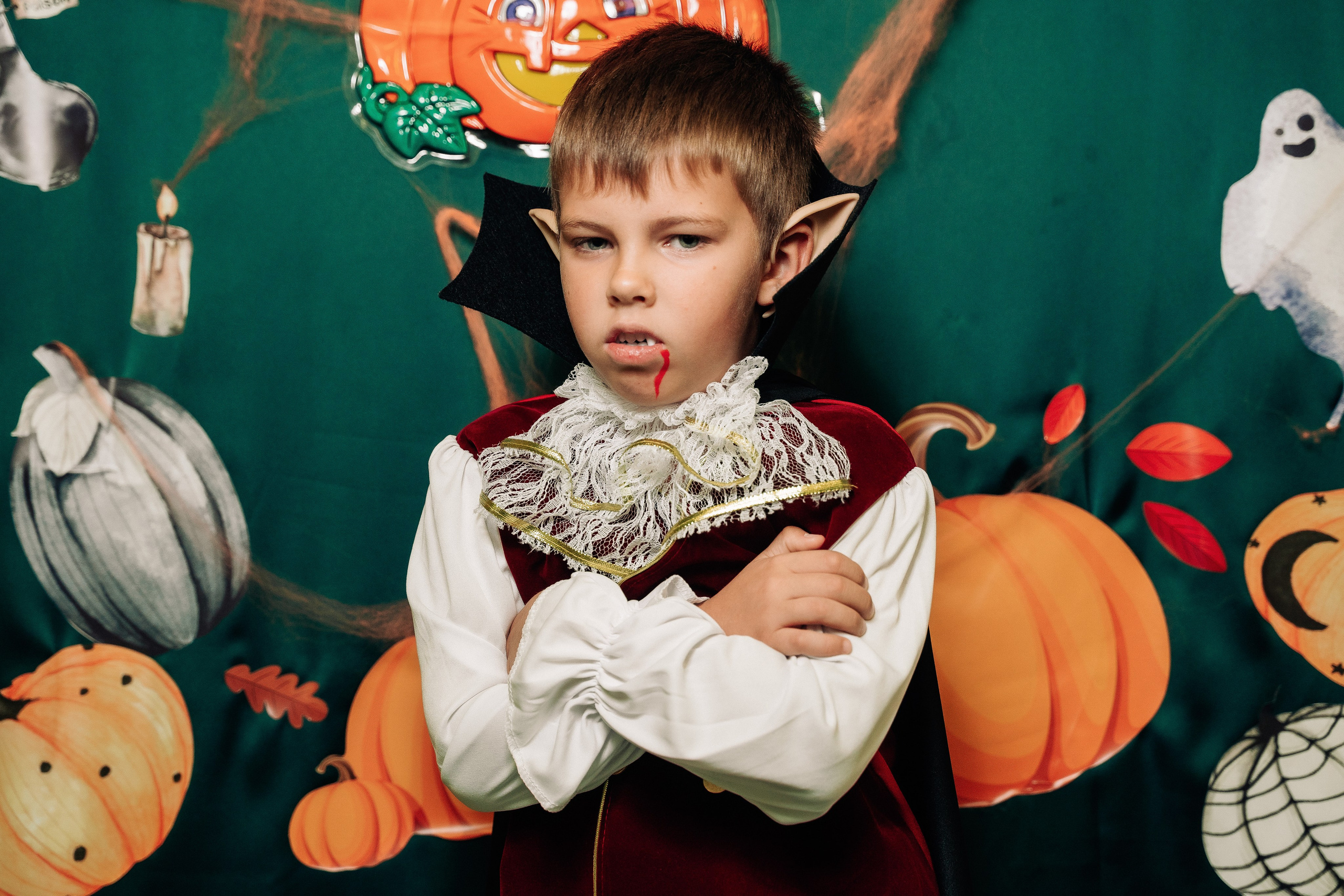 Halloween party в садике Филлипок. Свадебный и семейный фотограф в Москве и МО Геннадий Туманцев