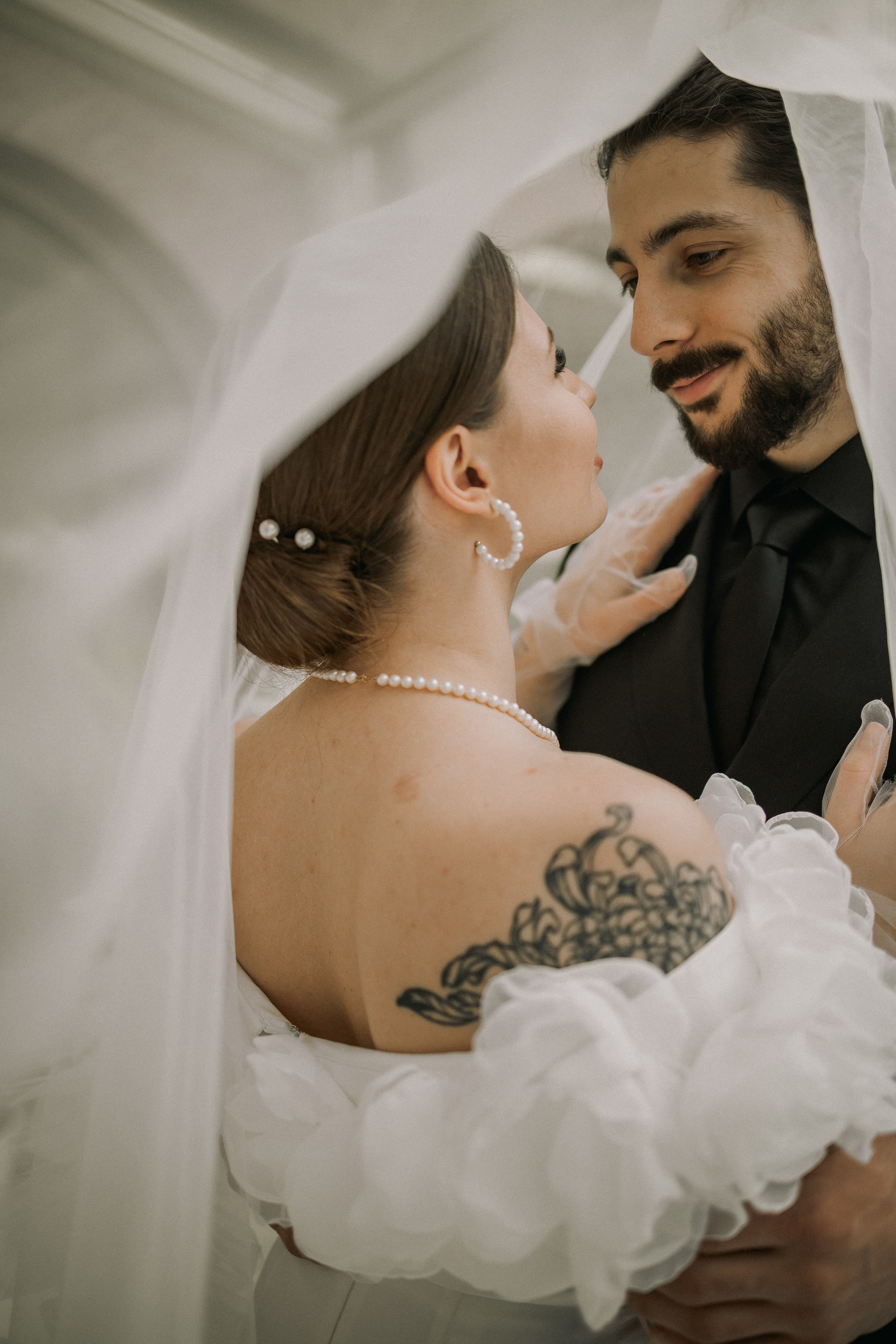 Аль-Барр и Наташа. Невероятная история. Свадебная фотография. Арина Рубах