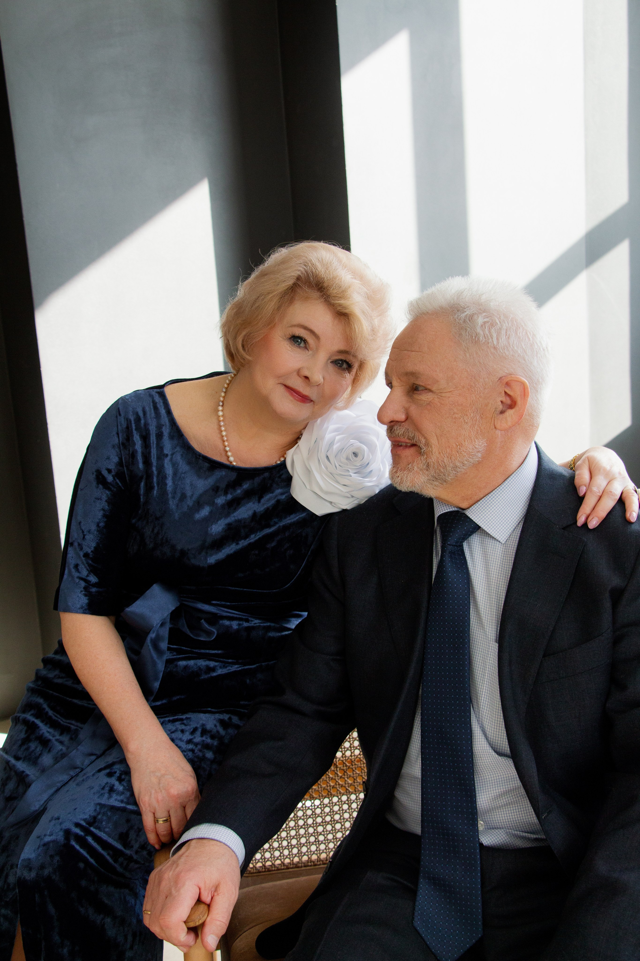 Семейная фотосессия в студии: Борис и Светлана. Фотограф в Екатеринбурге Пойгина Елена