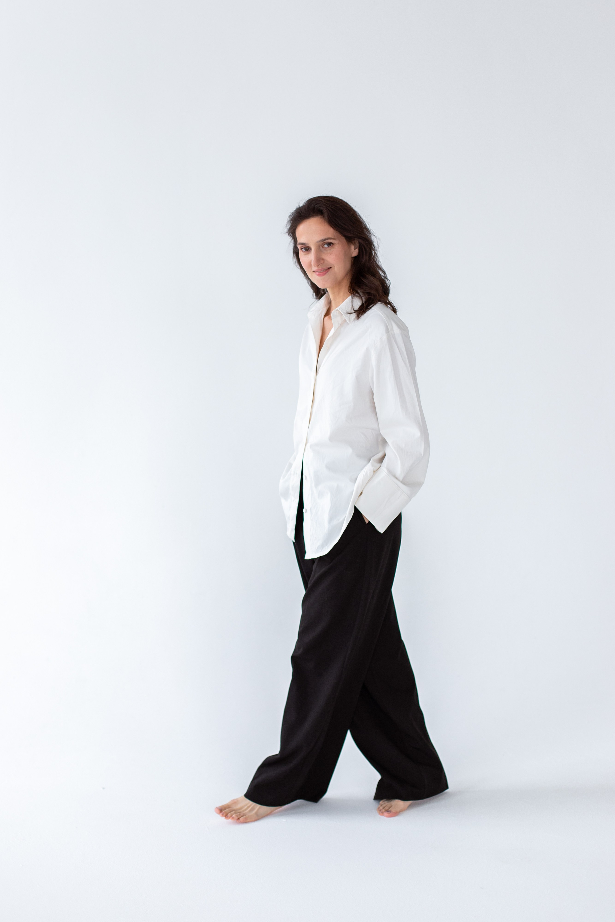 Женский йога терапевт, висцеральный терапевт. Brand фотограф в Москве Юлиана Томина