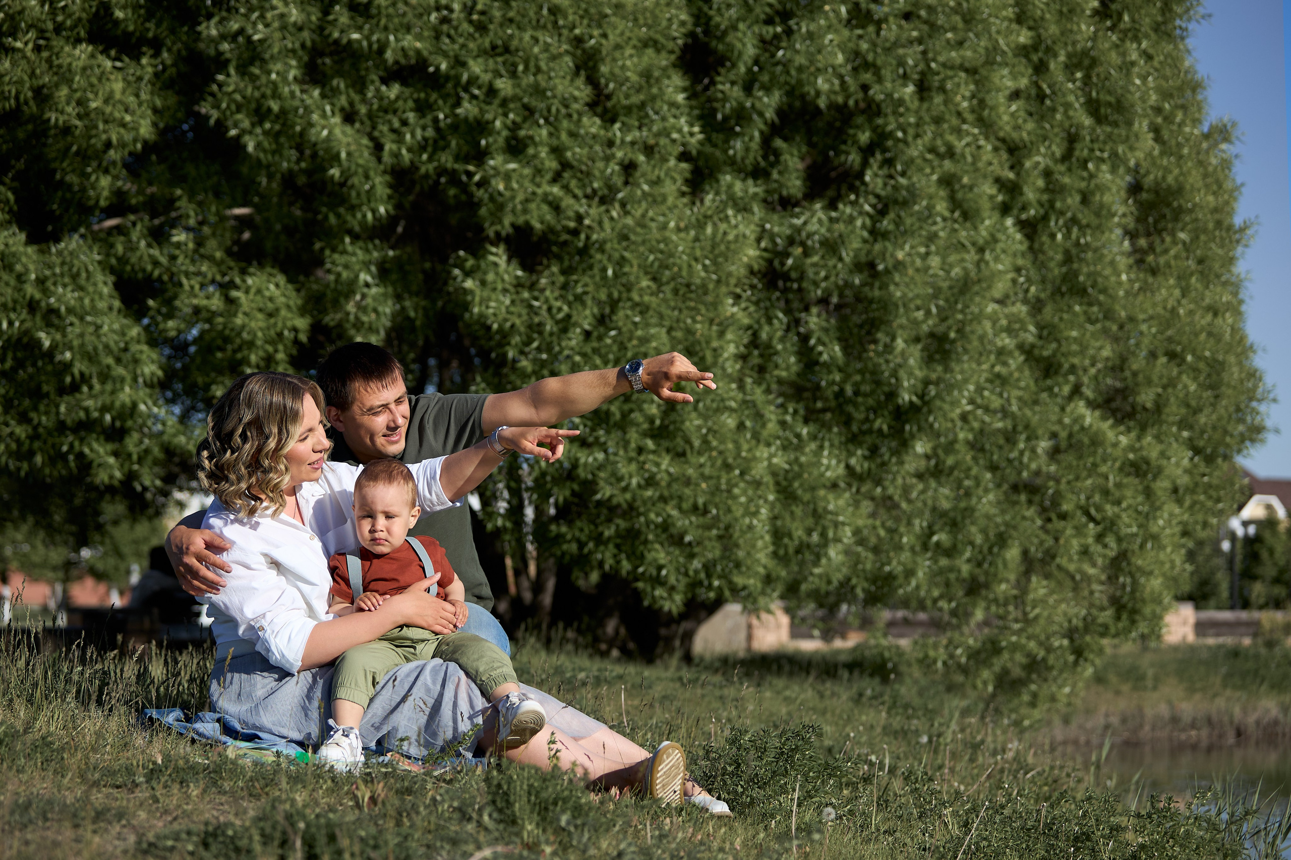 Семейная прогулка в Александровском саду. Свадебный и семейный фотограф в Ульяновске Орешина Елена