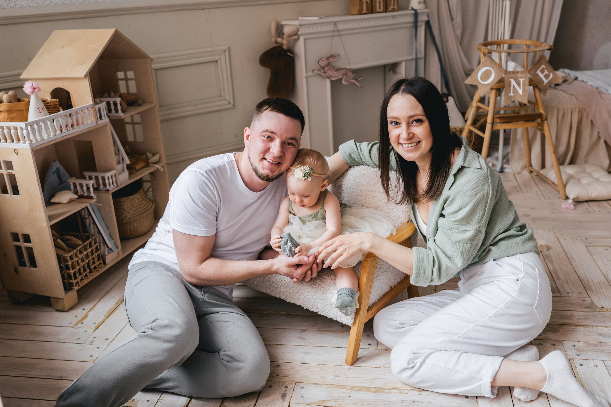 Первый годик. Семейный фотограф в Тюмени  Утенкова Юлия