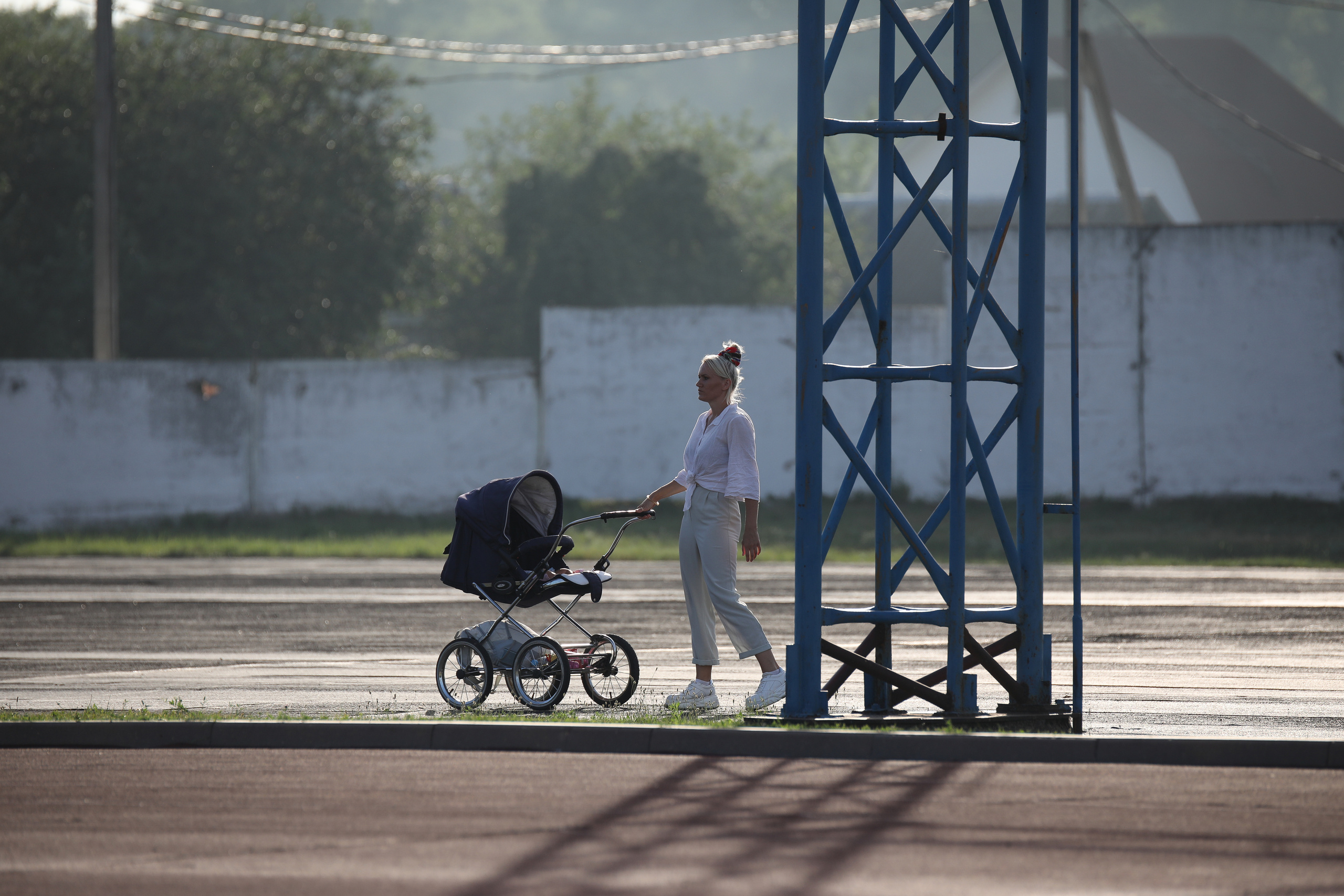 мама, коляска