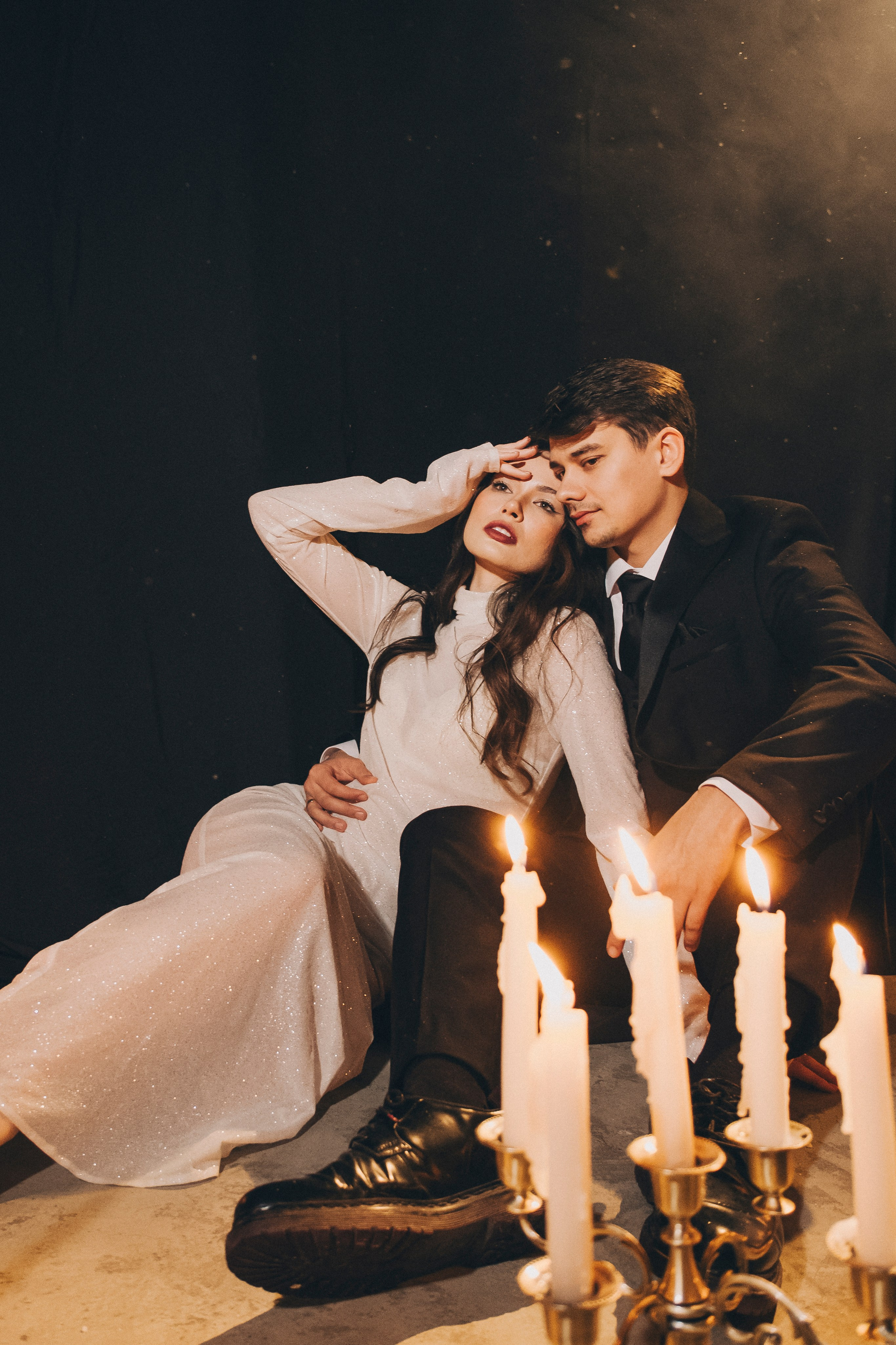 Свадебная лав стори в студии. Фотограф в Иркутске Анна Мирошникова