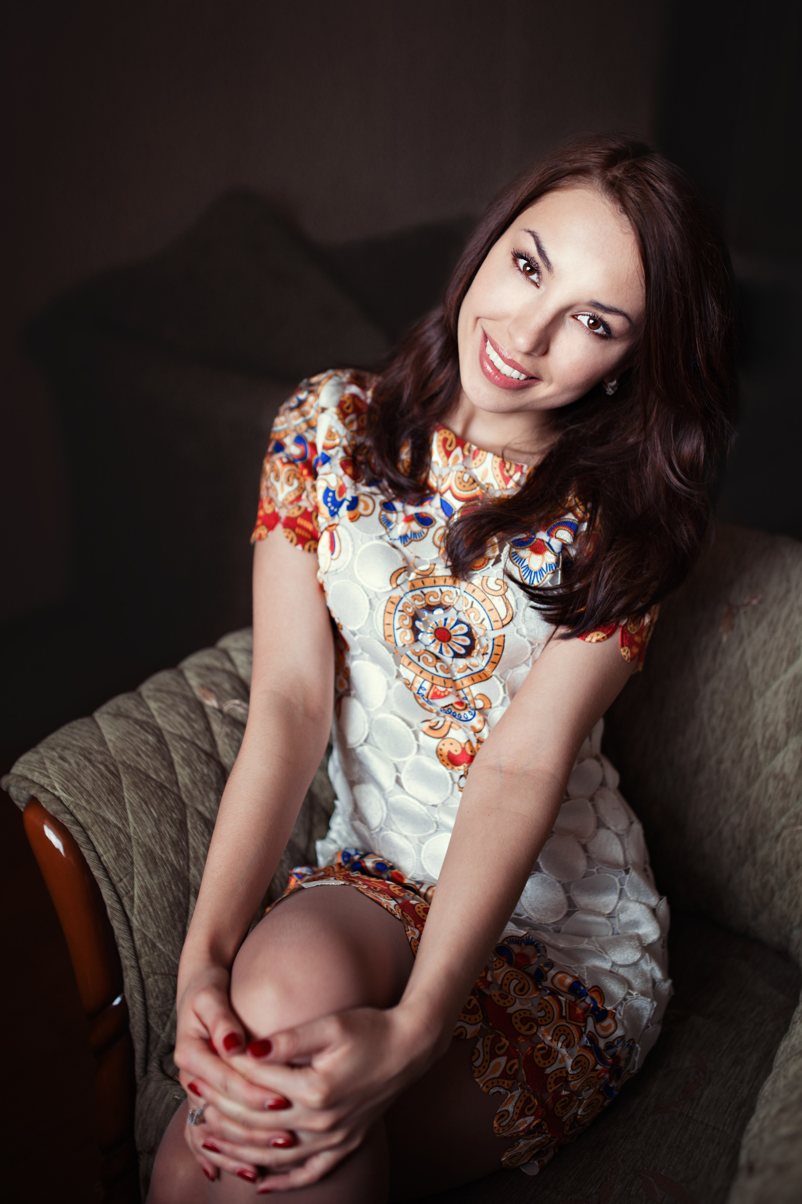 Фотосет с Аней у окна для «себя»