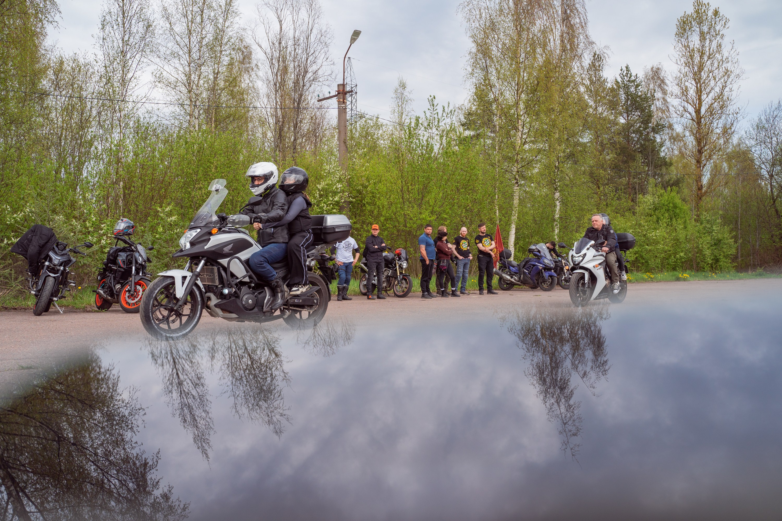 Мотоциклы —репортажная фотосъемка в Санкт-Петербурге. Свадебный, семейный, портретный, репортажный фотограф в Санкт-Петербурге