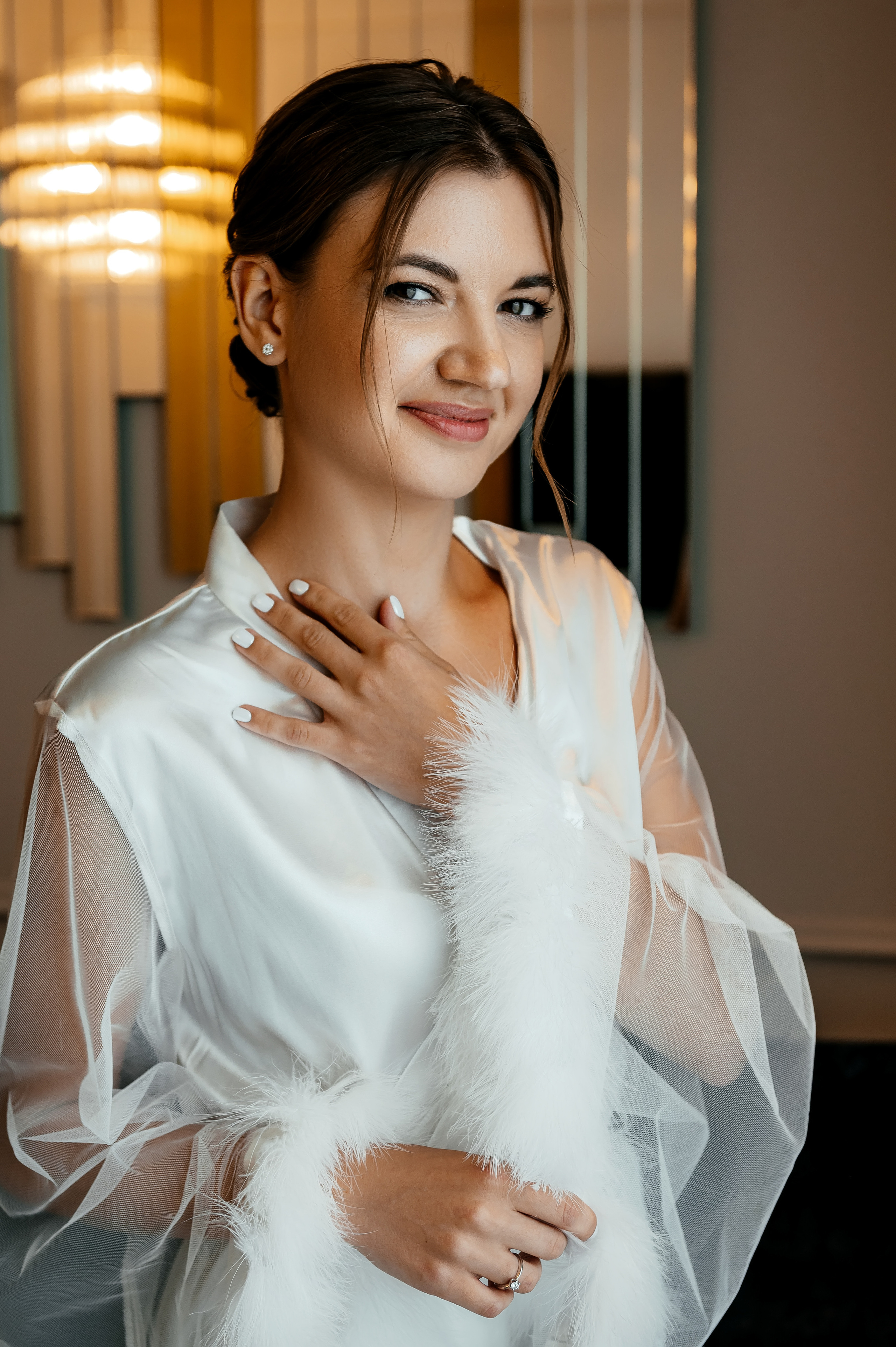 Роскошная свадьба с утром в Marriott Imperial Plaza, регистрацией в Москва-сити и завершением в Артилэнде. Свадебный и семейный фотограф Виктория Носачёва. Щелково, Москва и МО