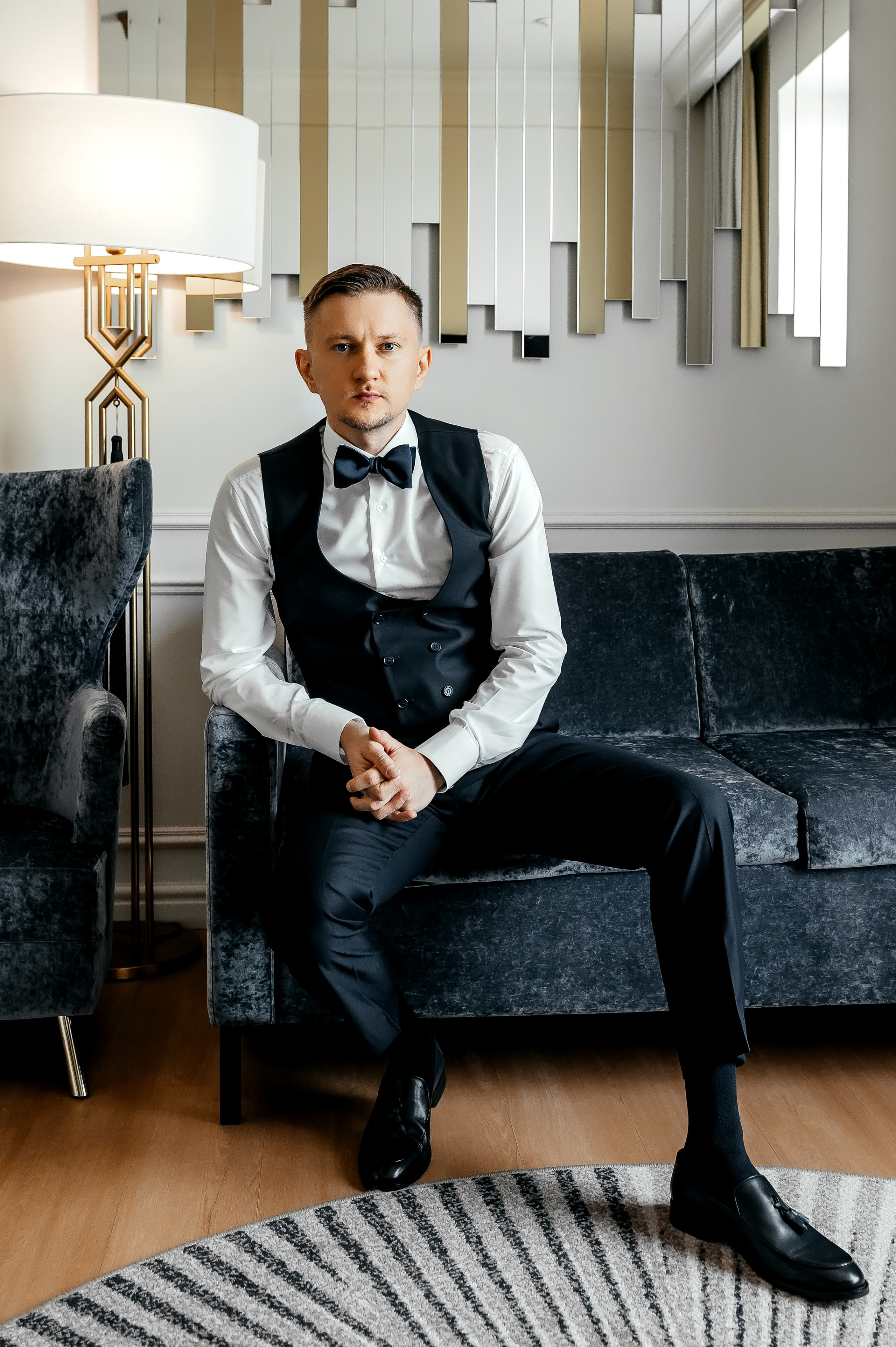 Роскошная свадьба с утром в Marriott Imperial Plaza, регистрацией в Москва-сити и завершением в Артилэнде. Свадебный и семейный фотограф Виктория Носачёва. Щелково, Москва и МО