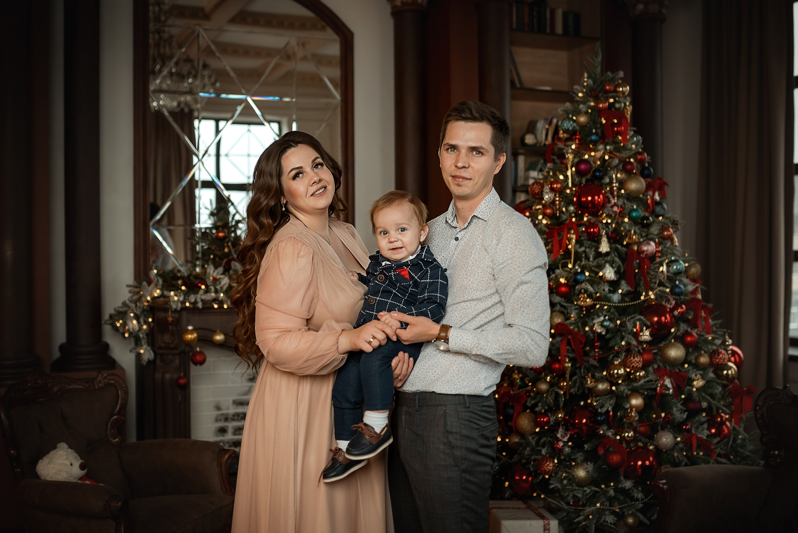 Новогодняя истори Серёжи, Сони и Миши. Семейный фотограф в Ростове-на-Дону Татьяна Литвинова