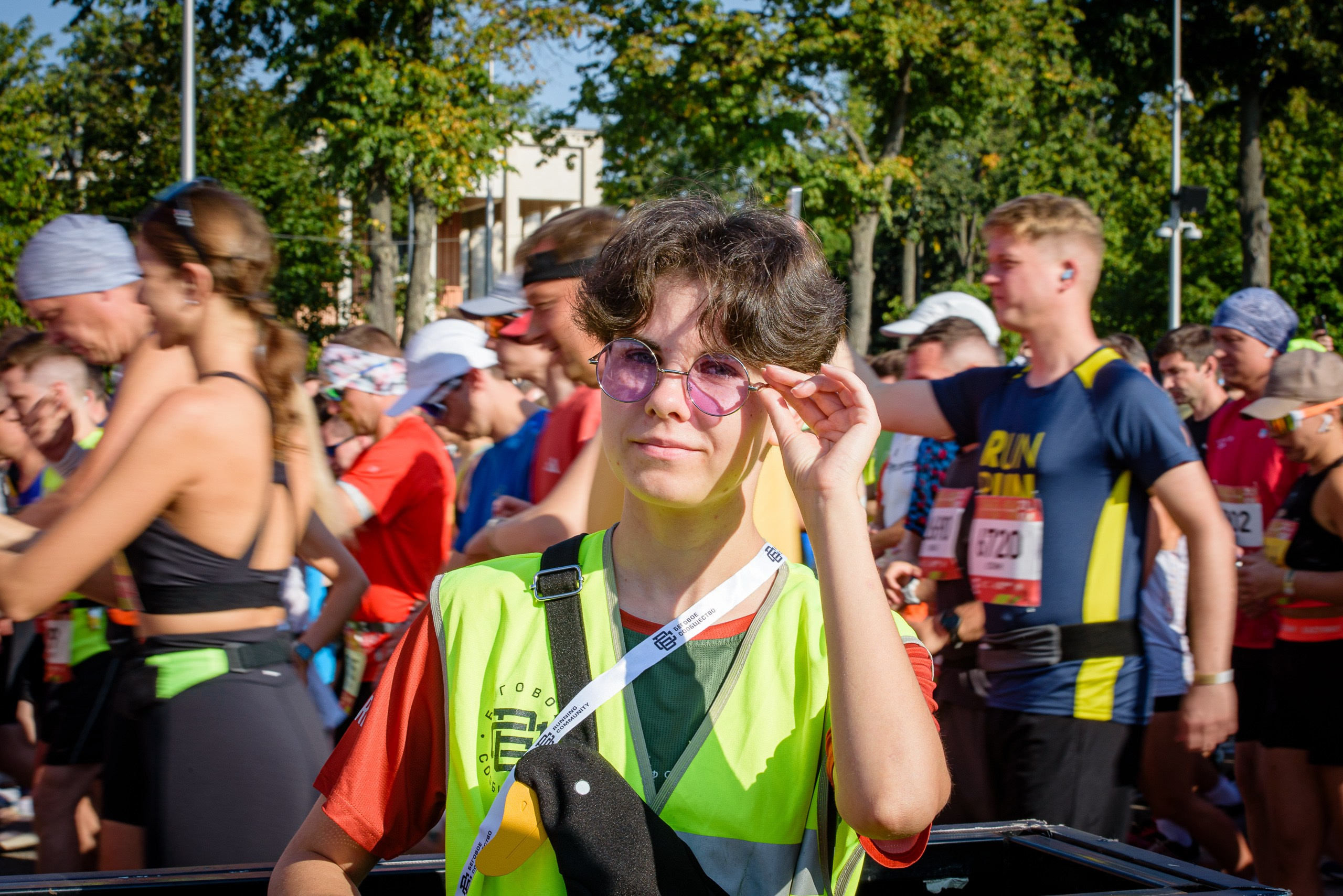 Полумарафон Лужники. Репортажный фотограф Сергей Квартальнов
