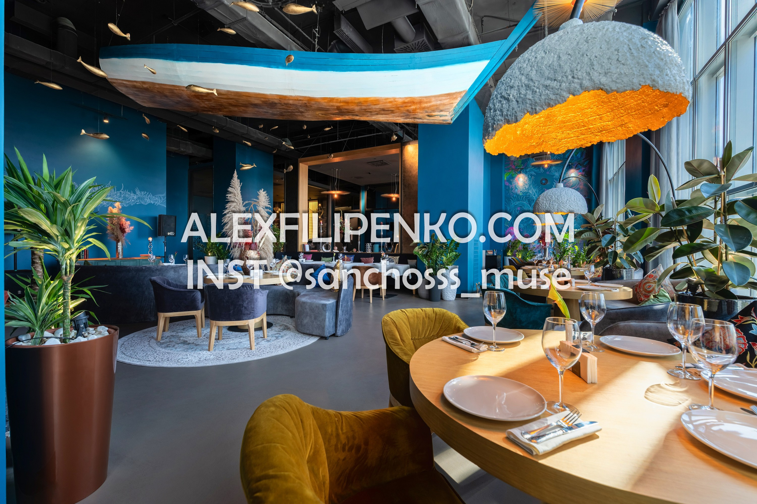 Ресторан Once. Фотограф интерьера недвижимости и архитектуры в Астане