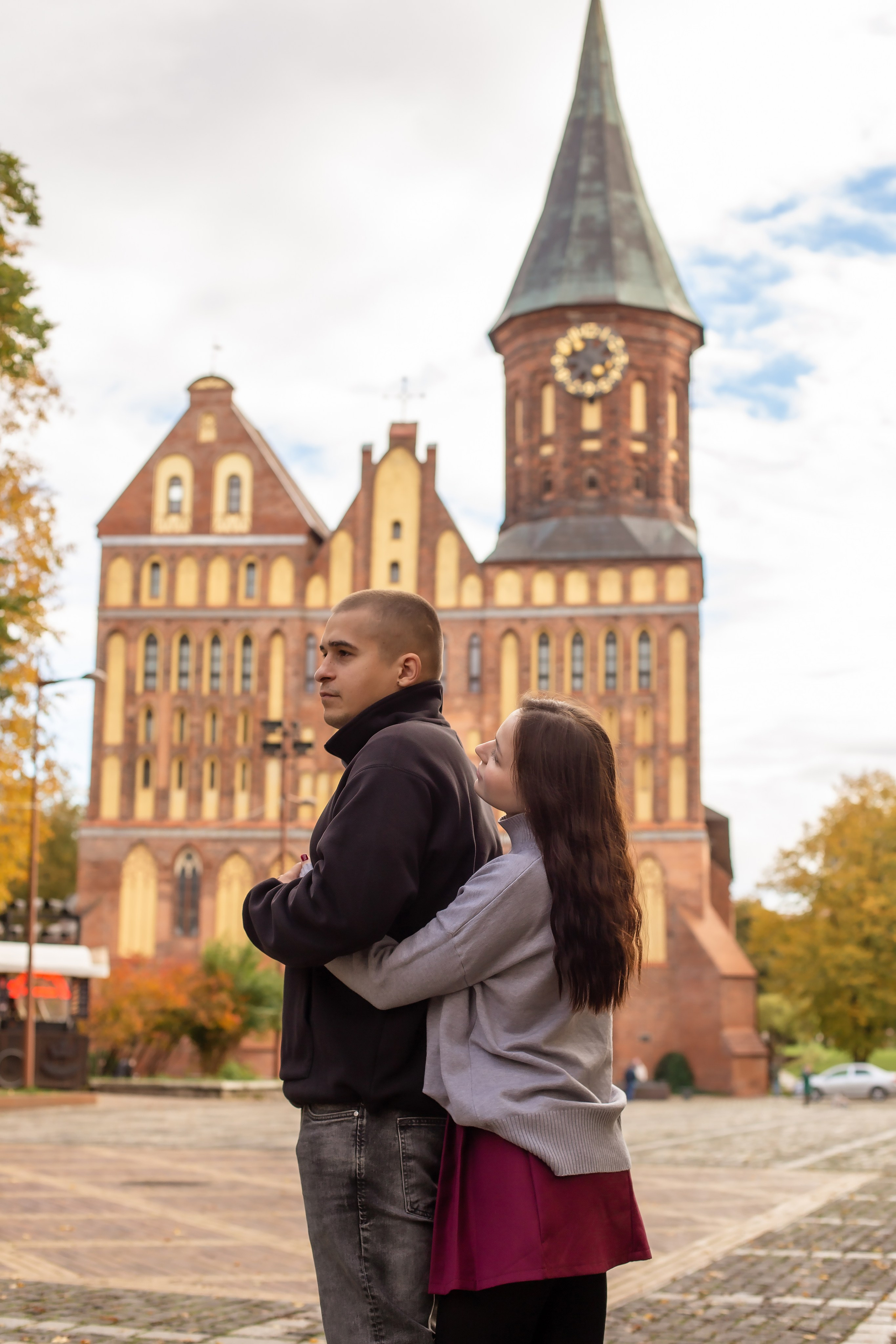 Кристина и Павел. Октябрь на Канта. Фотограф в Калининграде Решетникова Алина