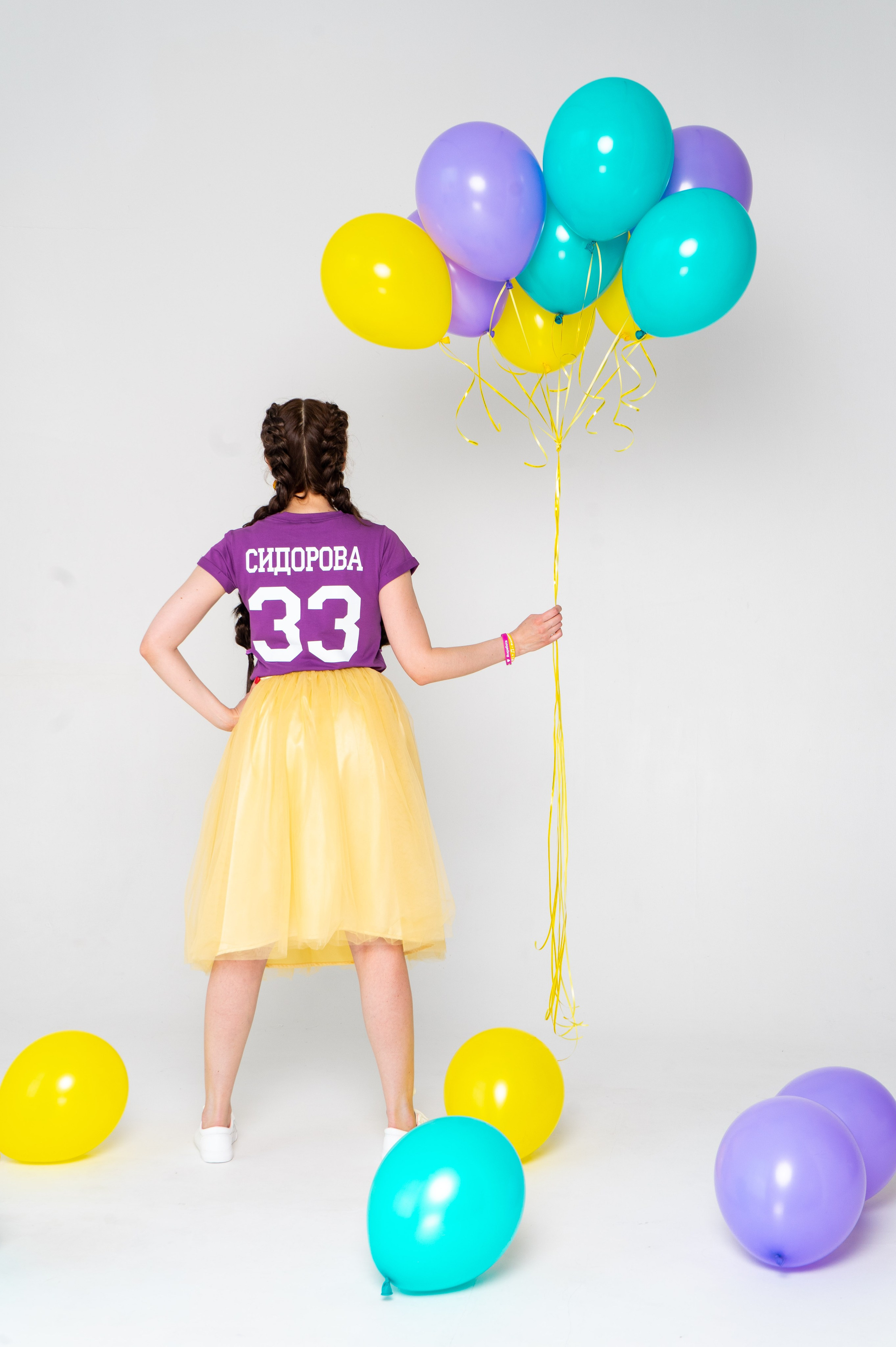 День Рождения фотосессия на циклорамме. Фотограф Екатеринбург Кокшарова Александра