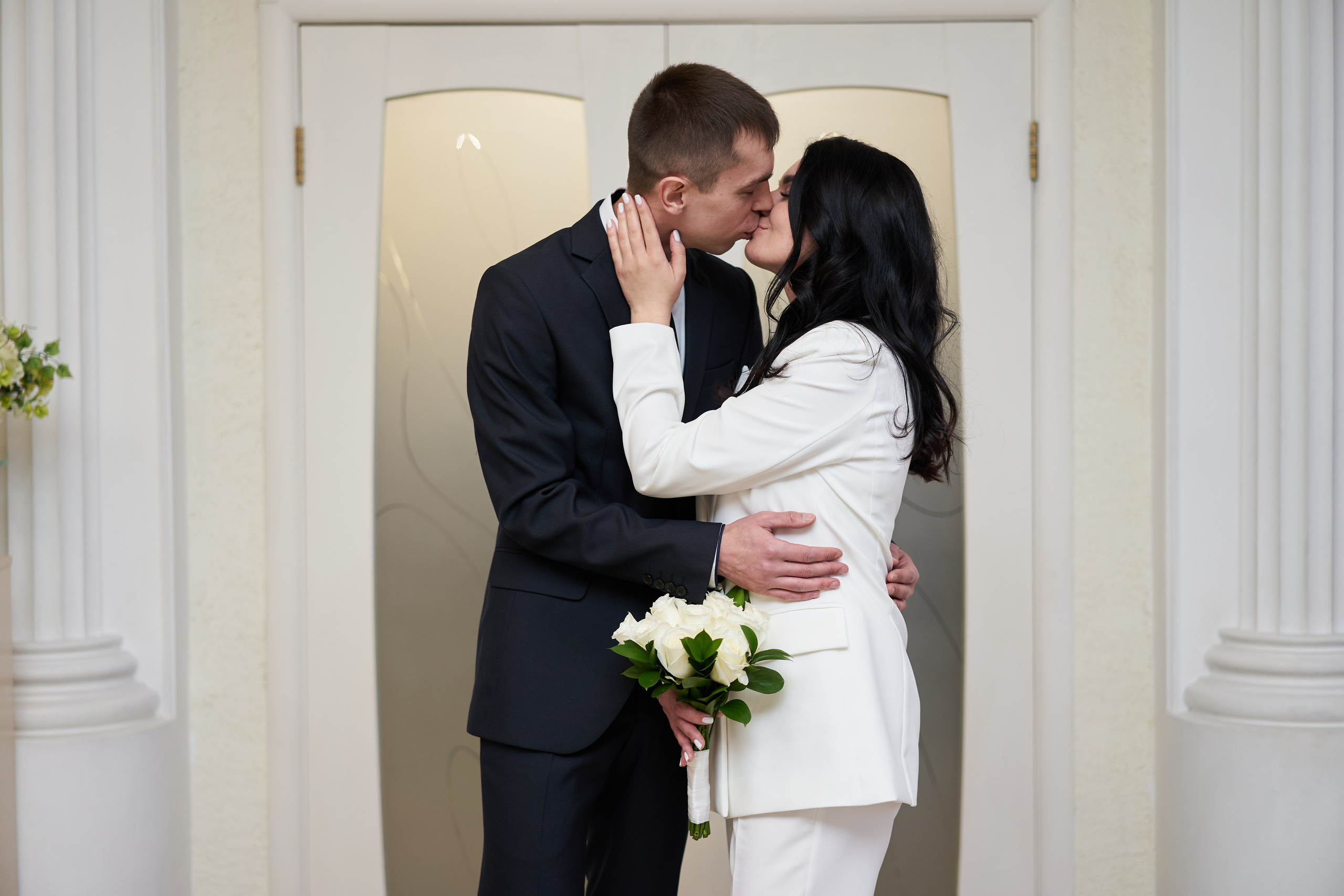 Свадебная фотосессия в студии. Фотограф Екатеринбург Кокшарова Александра