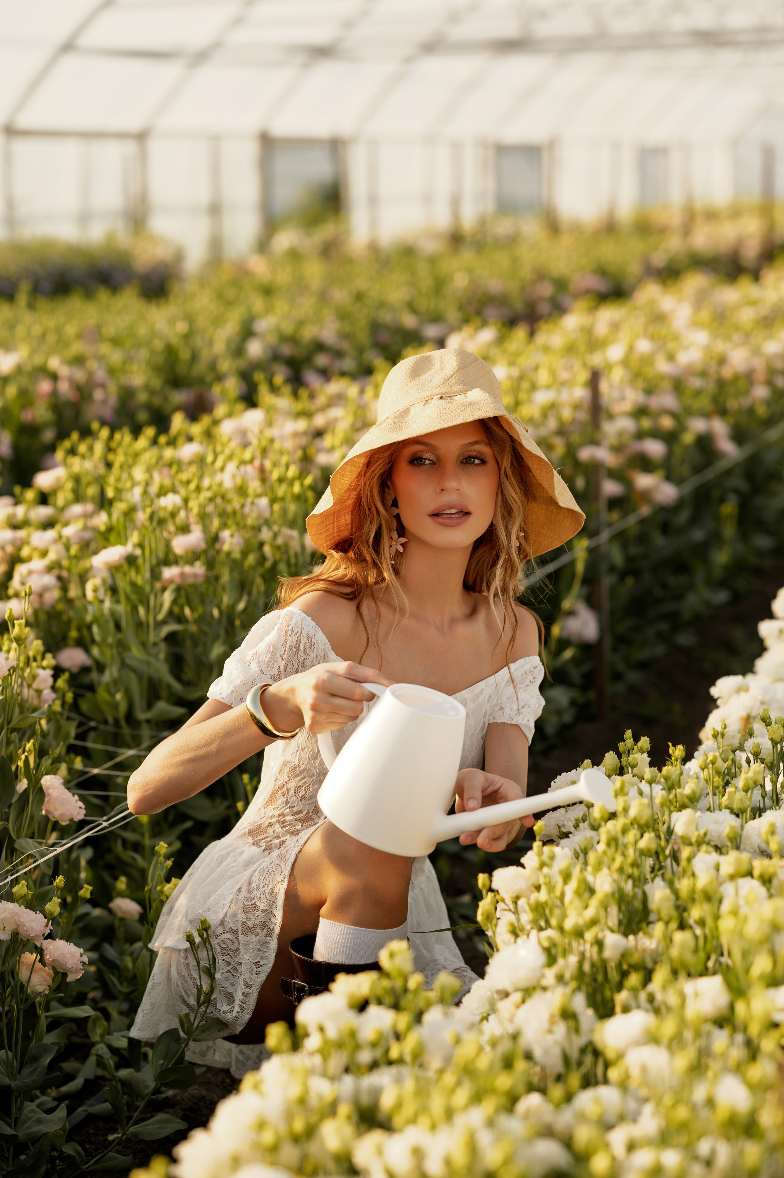 Диана в теплице. Фотограф в Краснодаре Скубицкая Альбина