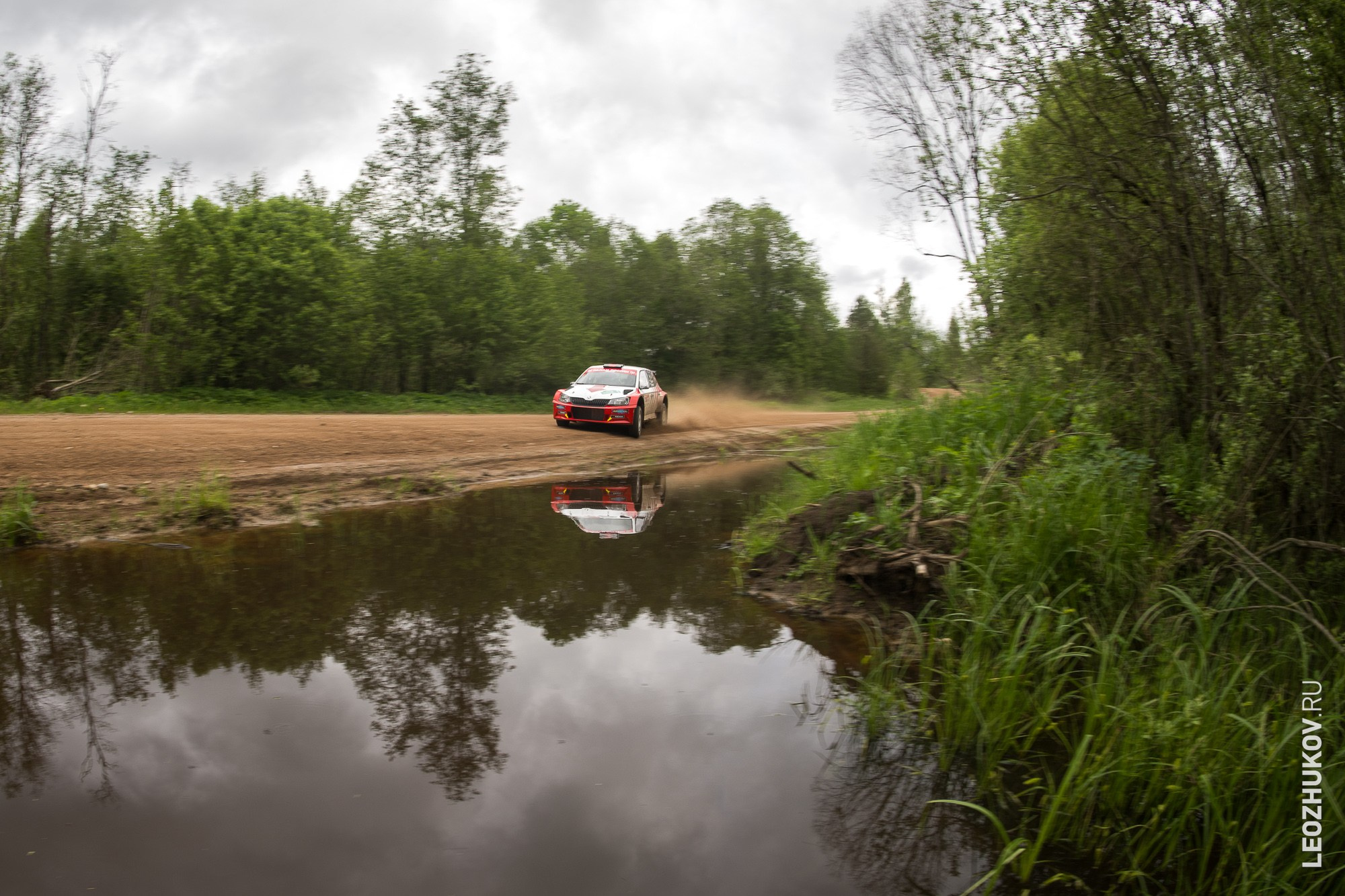Rally Pushkinskie gory 2025. Sports photographer Leonid Zhukov