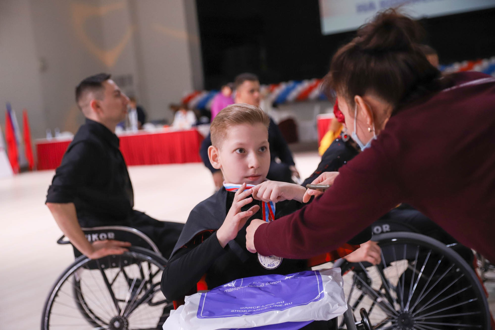 Чемпионат России по танцам на колясках. Фотограф Дарья Попова