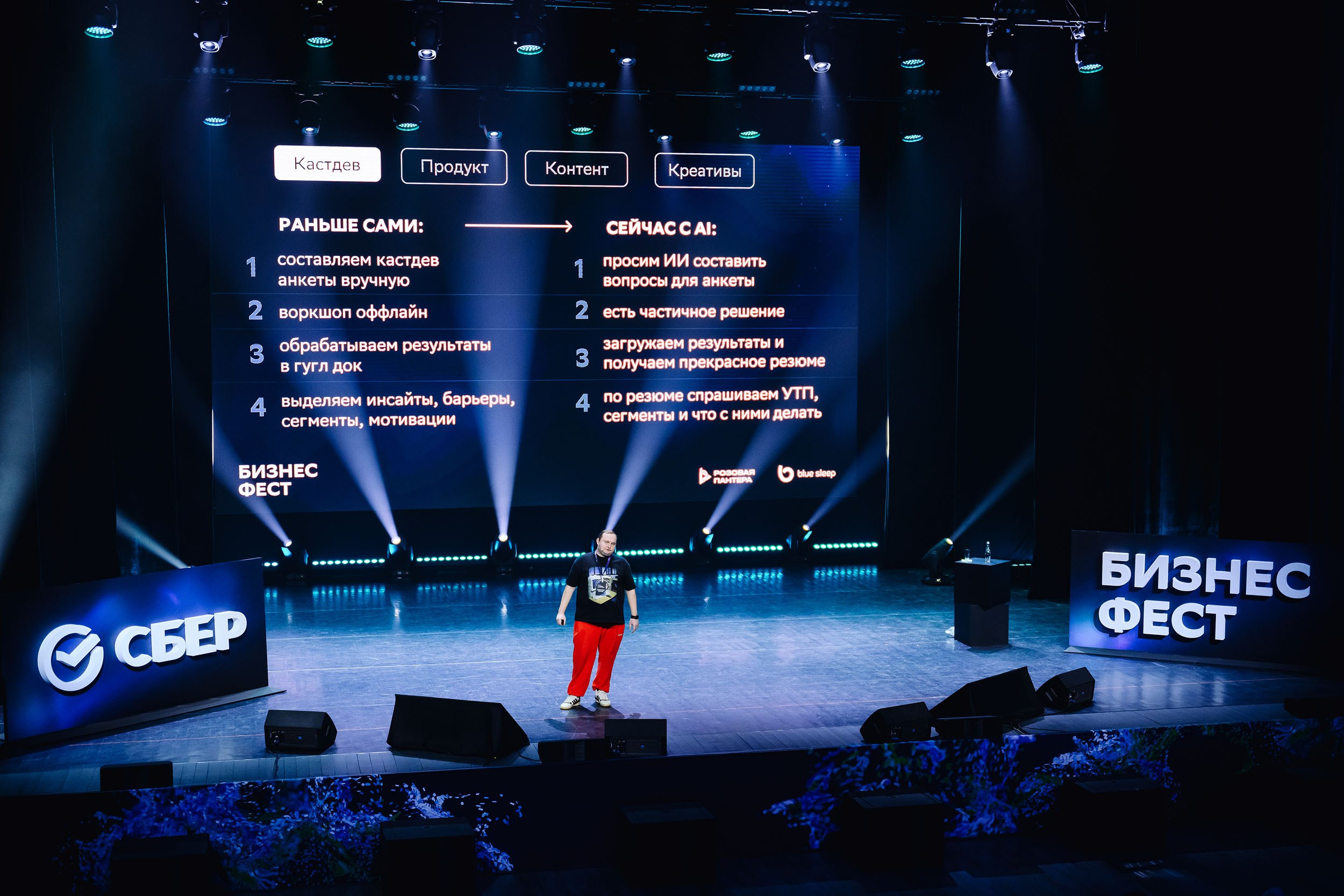 СБЕР Бизнес Фест. One Media Life: фоторепортажи, фотоотчеты с мероприятий и заведений