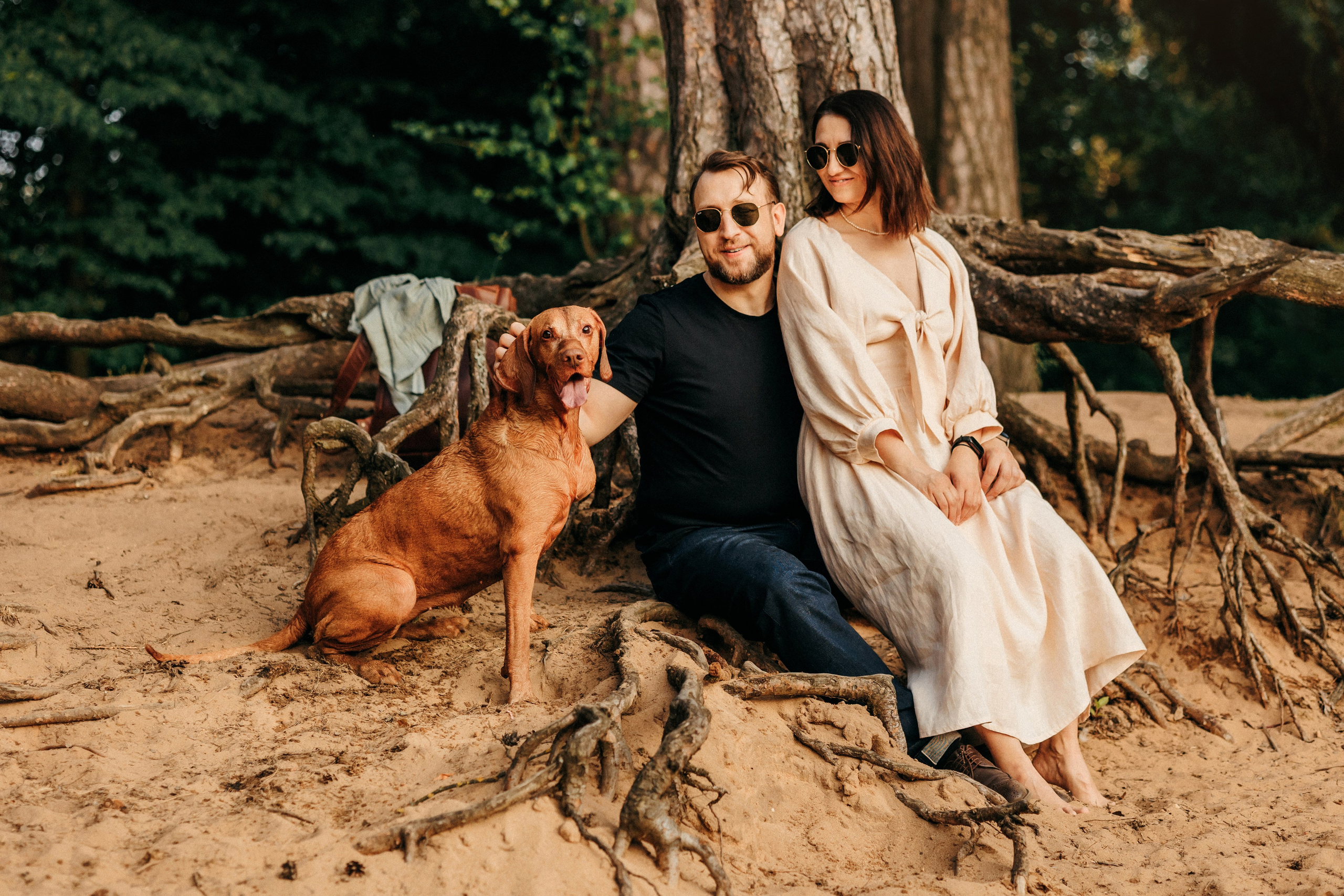 Марина, Глеб, Мая и Чили. Фотограф-анималист Елена Радченко, Москва