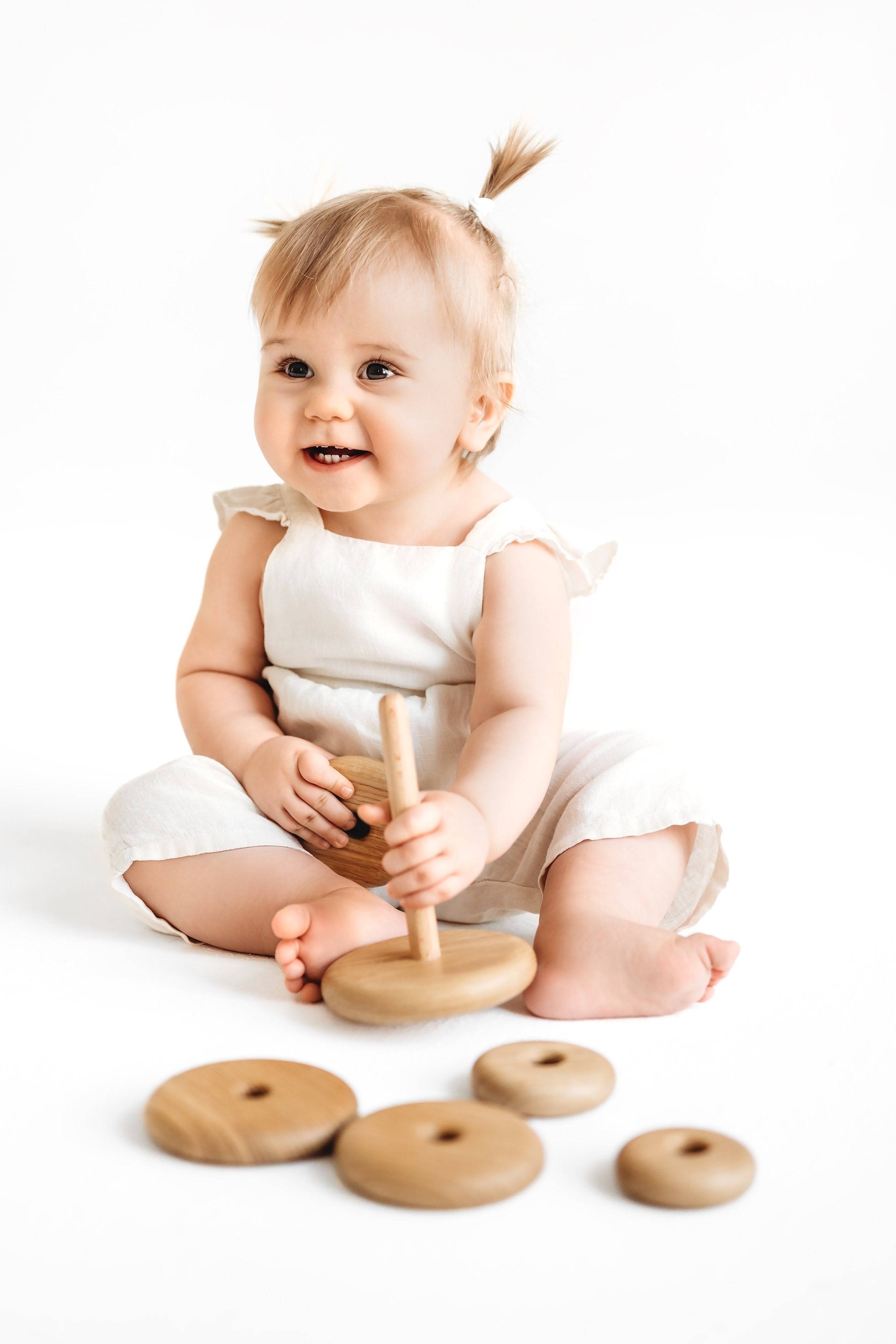 Ляйсан. Детский фотограф. Белый минимализм. Москва. Татьяна Тремасова