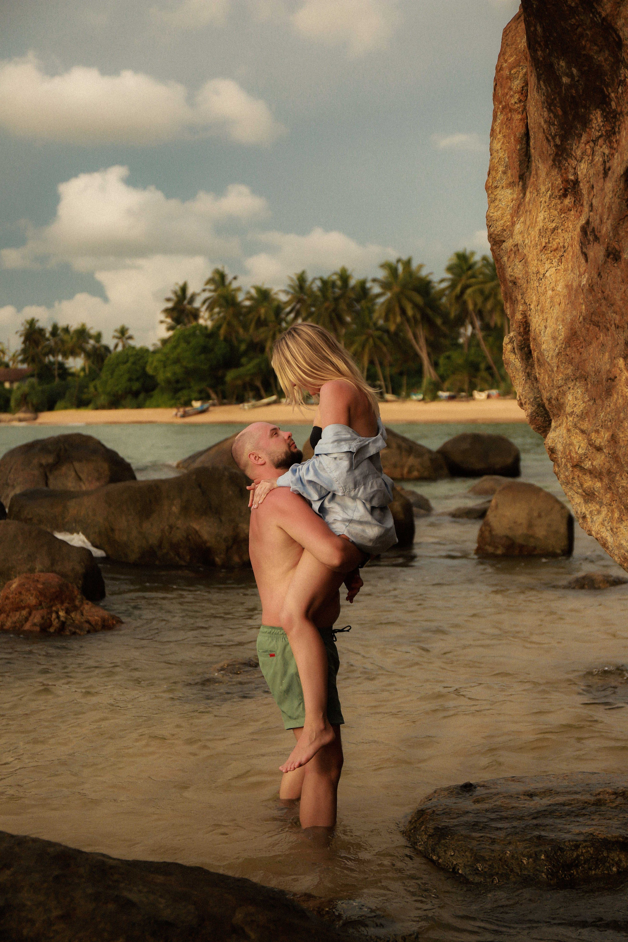 Южный пляж. Фотограф на Шри-Ланке