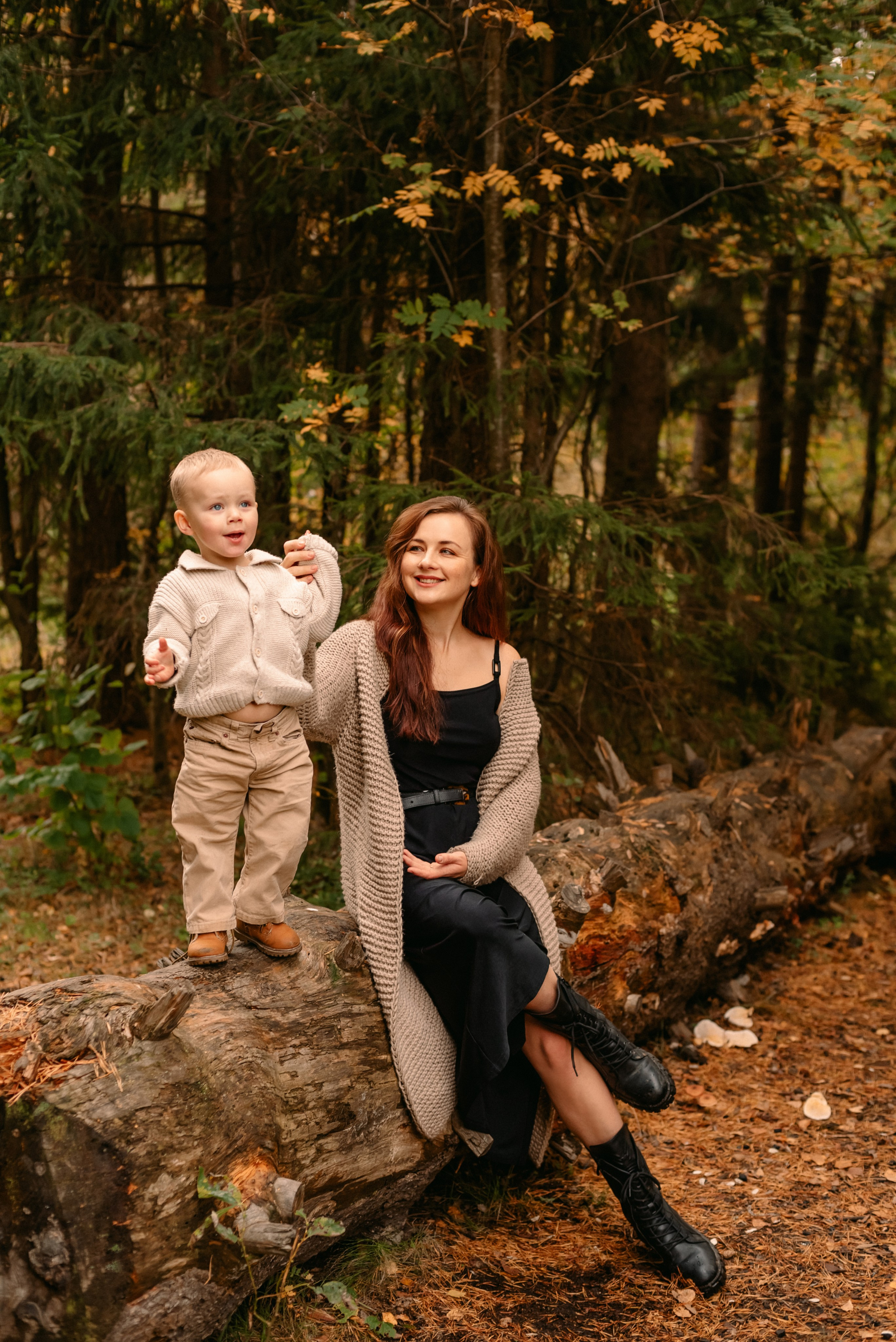 Фотосессия в лесу. Фотограф Юлия Кондратьева