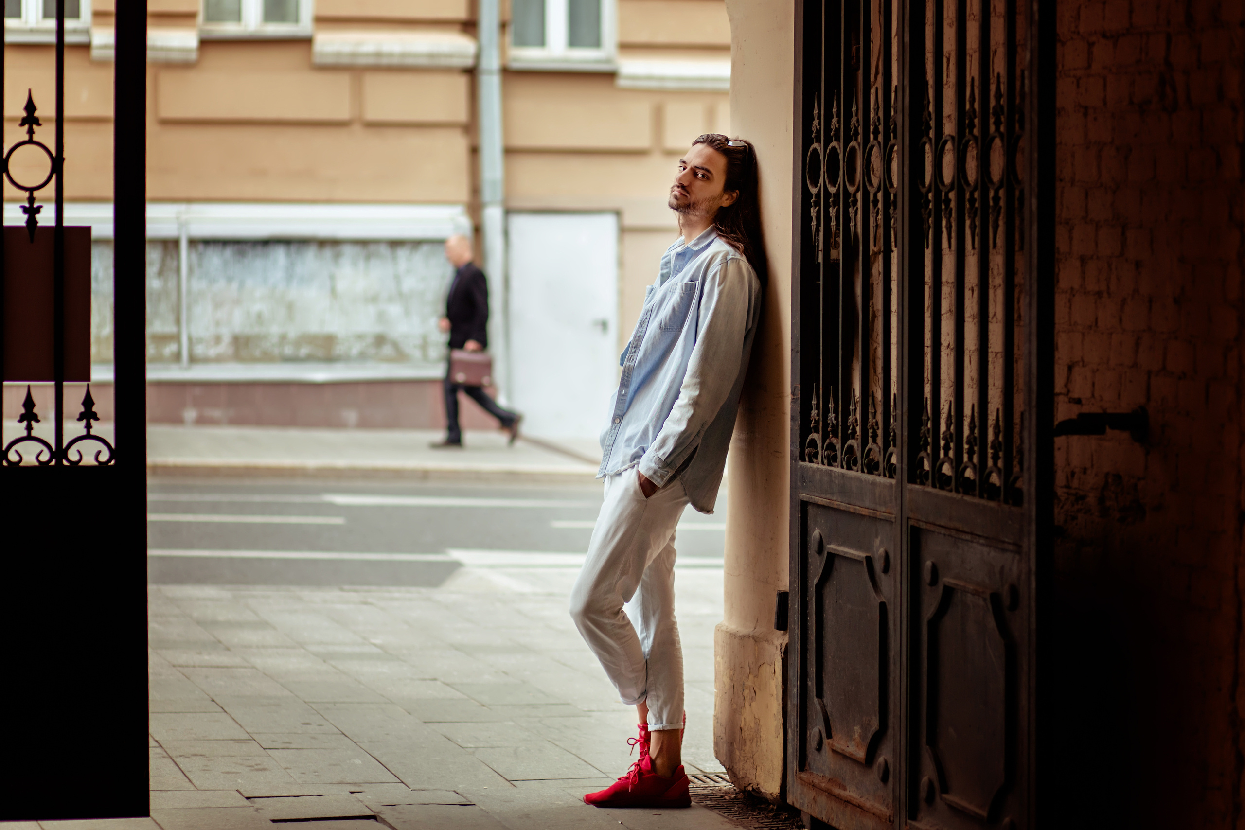 Фотосессия мужская уличная. Деловая и Бизнес съемка в  Москве Инесса Грушко