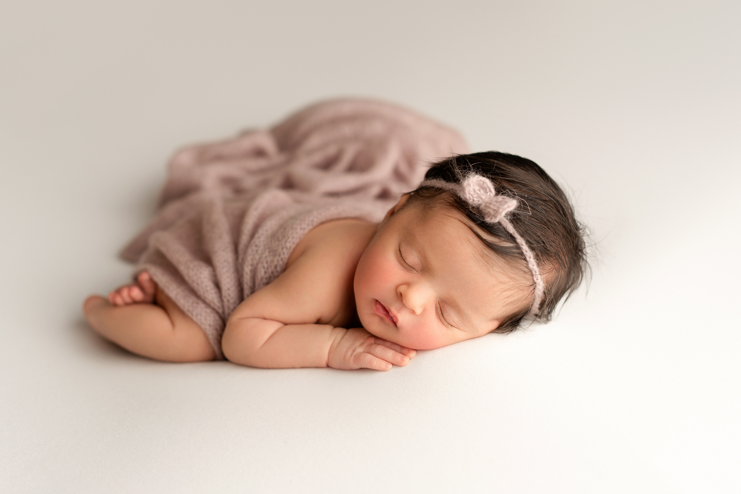 Ангелина. Фотограф новорождённых малышей в Уфе